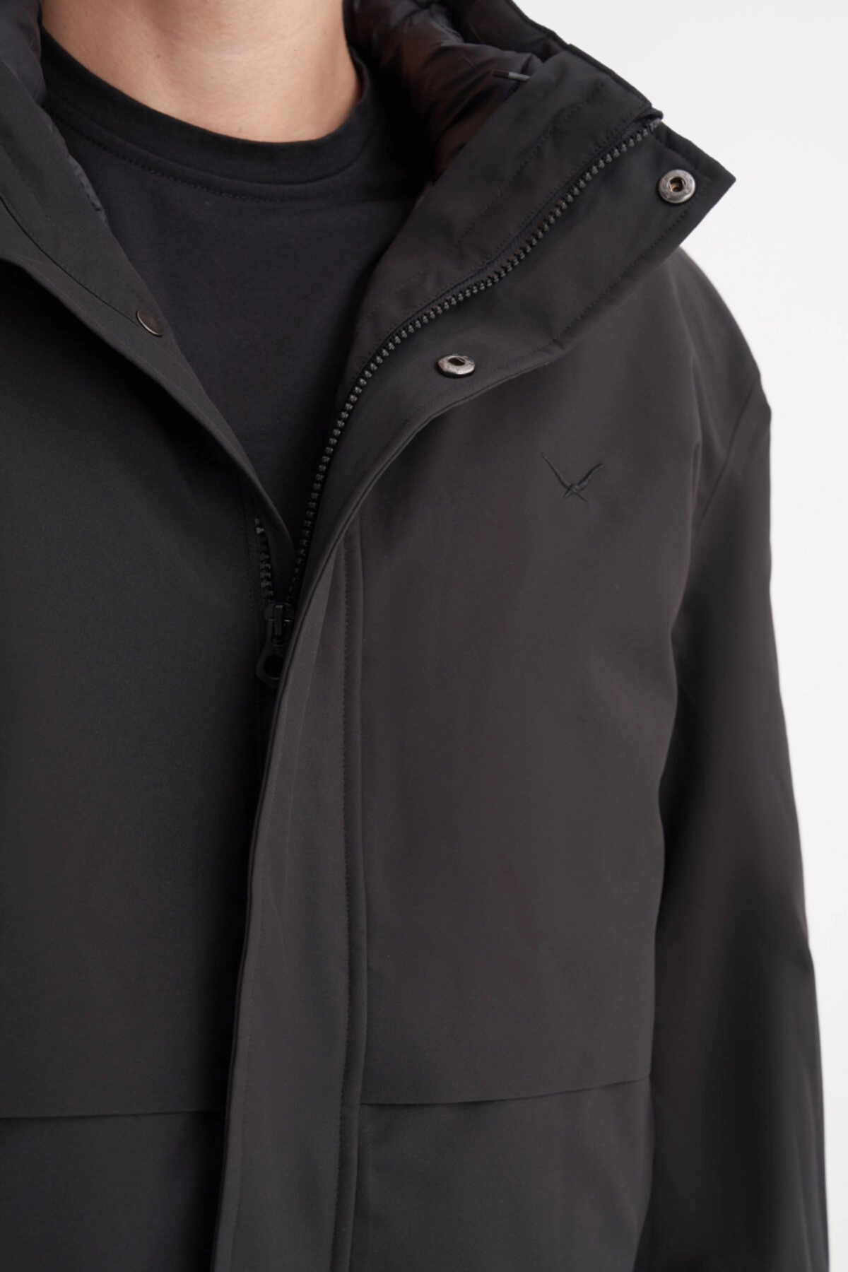 13295 WATERPROOF KABAN/MONT — مشکی CAZ13295 — تصویر 3 از 4