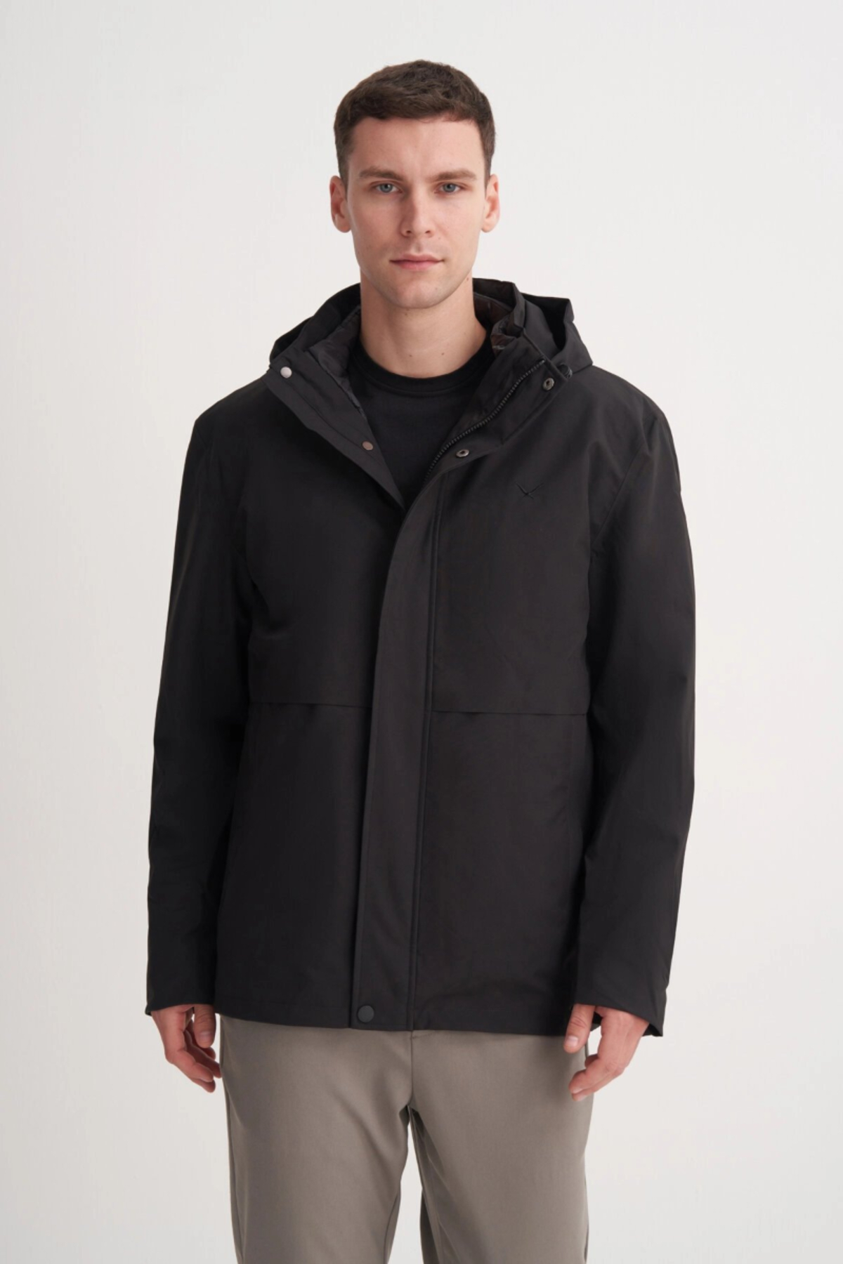 13295 WATERPROOF KABAN/MONT — مشکی CAZ13295