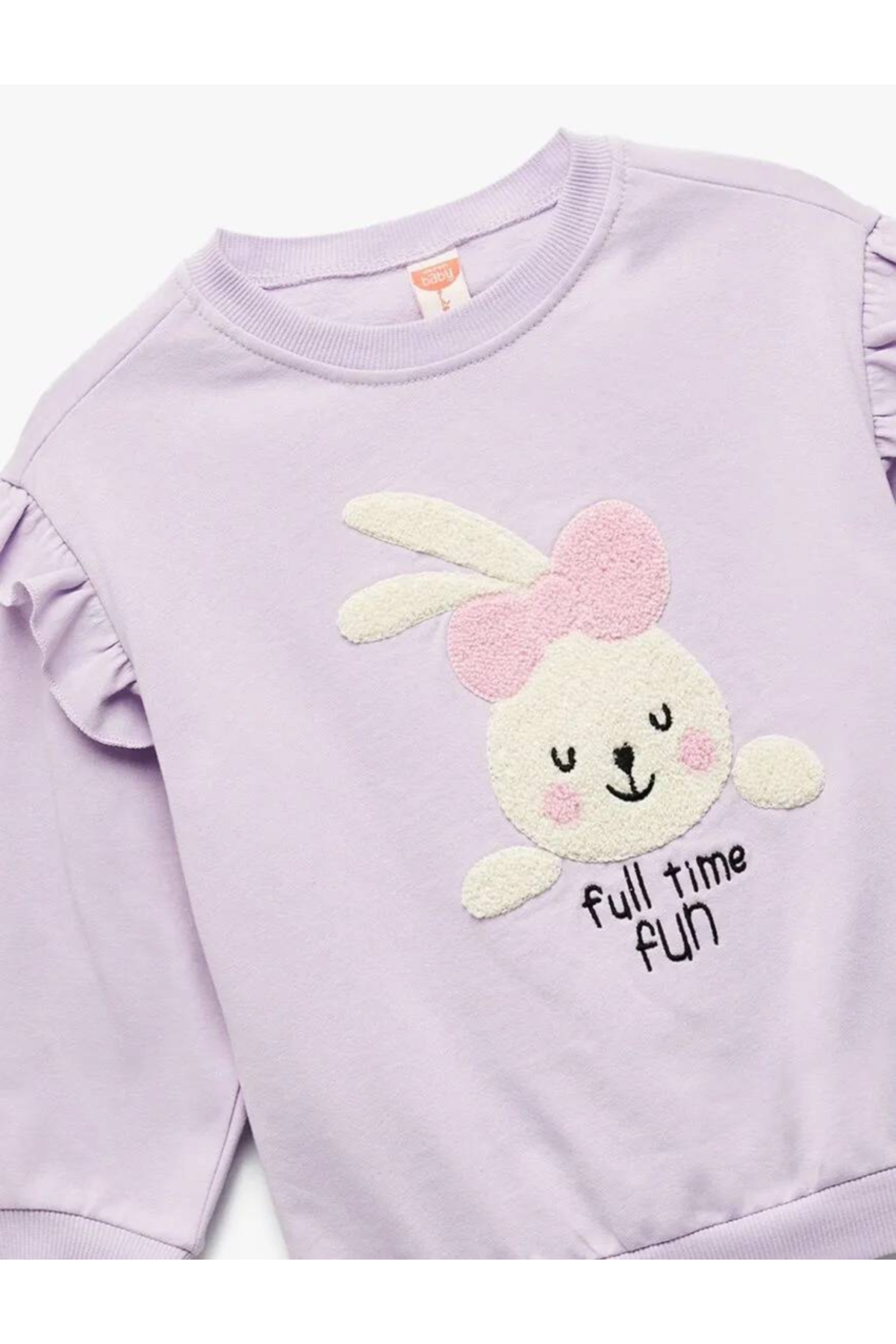 Koton Kız Bebek Sweat 6Wmg10015Ak fotoğrafı 3 (önizleme)