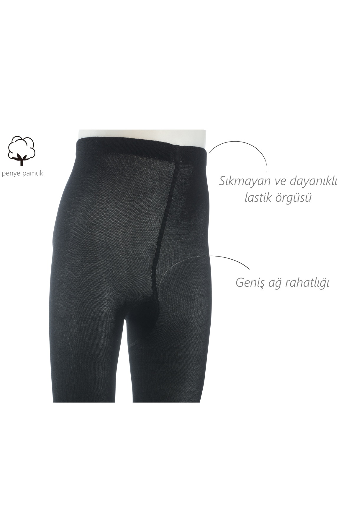 Moyra Socks Çocuk - Bebek Pamuklu Külotlu Çorap fotoğrafı 3 (önizleme)
