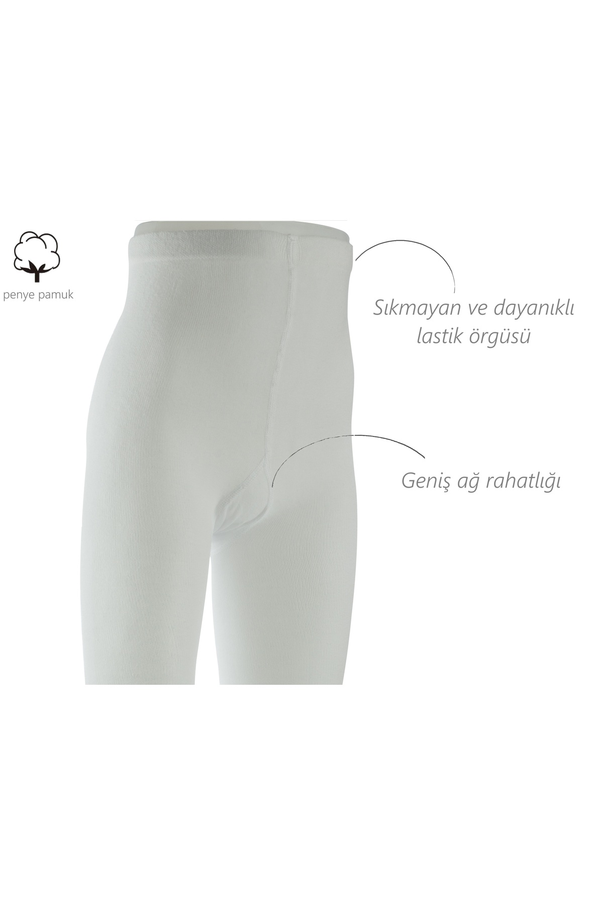 Moyra Socks Çocuk - Bebek Pamuklu Külotlu Çorap fotoğrafı 3 (önizleme)