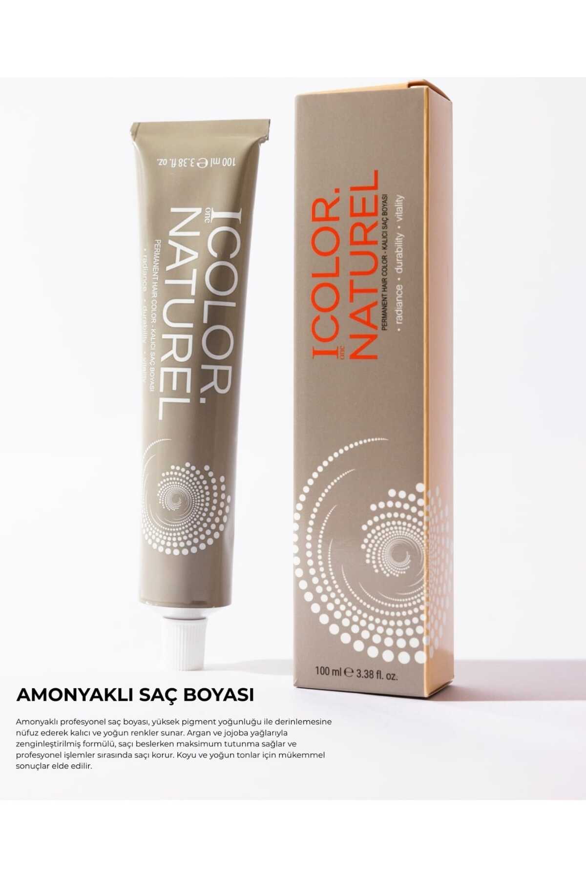 5.0 Kahve Kalıcı Saç Boyası 100 ml — قهوه‌ای 123