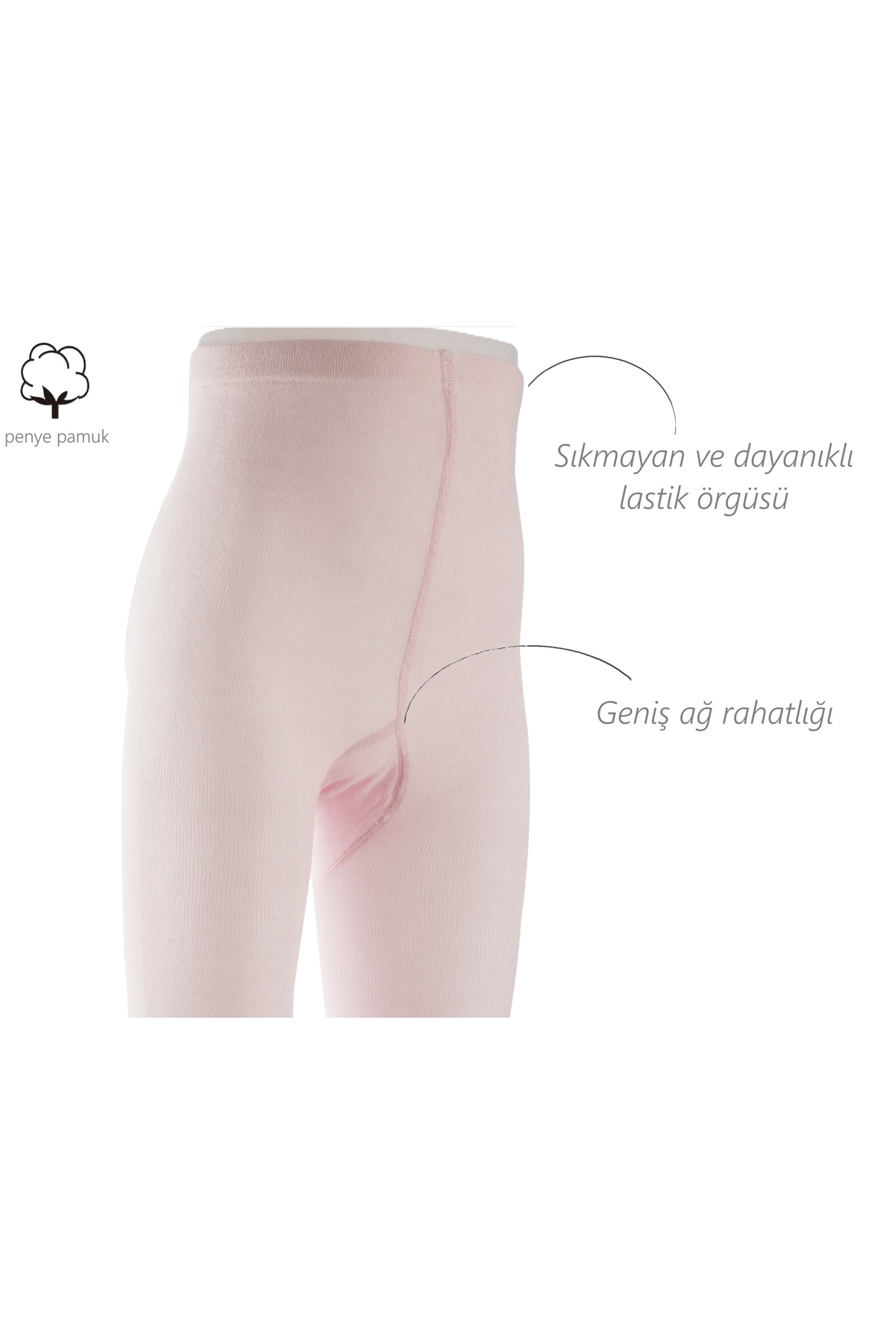 Moyra Socks Çocuk - Bebek Pamuklu Külotlu Çorap fotoğrafı 3 (önizleme)
