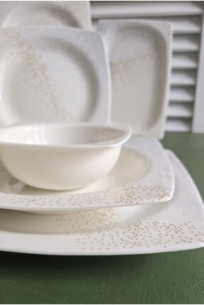 Kütahya Porselen Porselen Bone Yemek Takımı 26 Parça