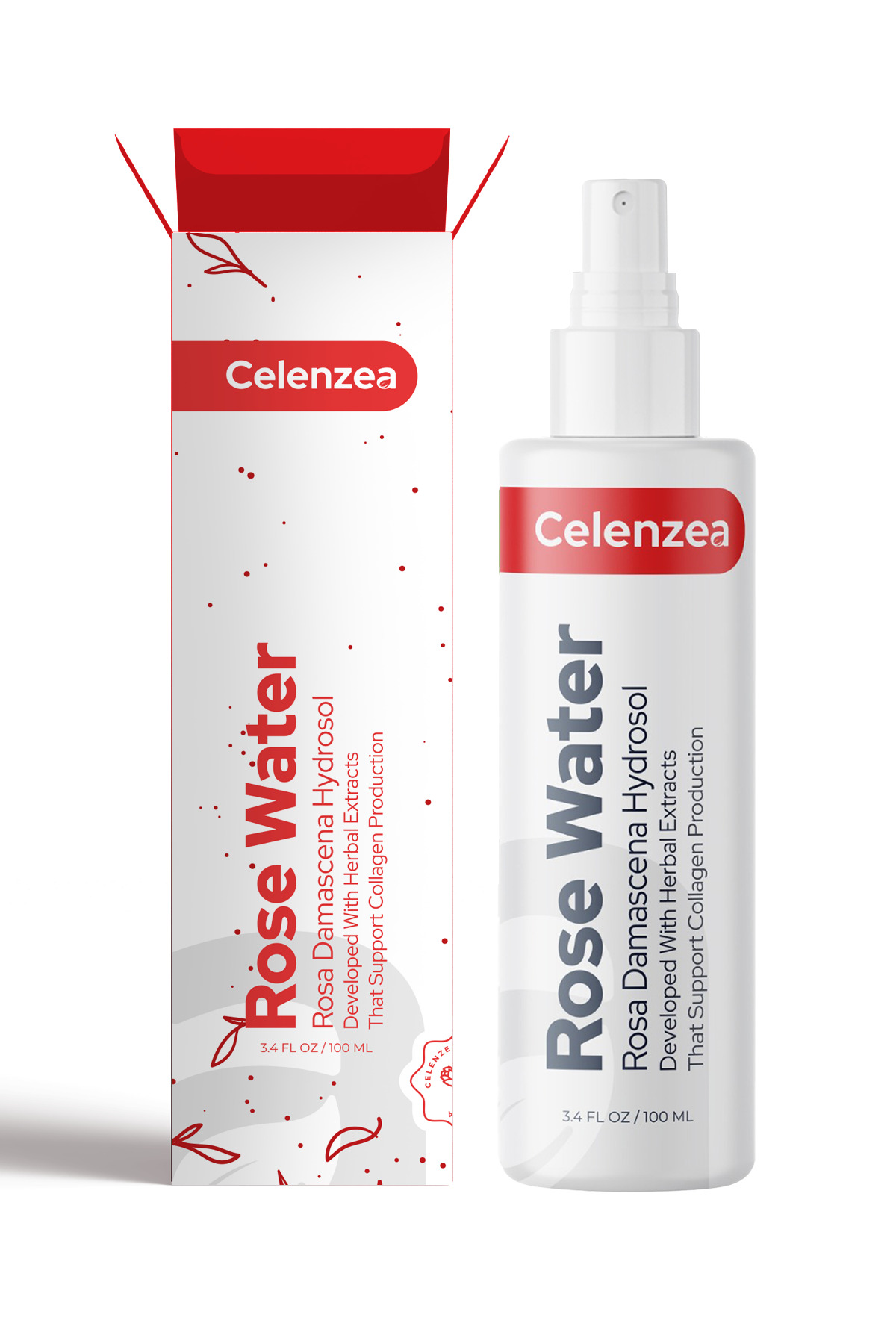 Gül Suyu Gözenek Sıkılaştırıcı Aydınlatıcı ve Tazeleyici Tonik Saf Gül Mayası Rose Water 100ml — AFLY100ML10 — تصویر 3 از 9