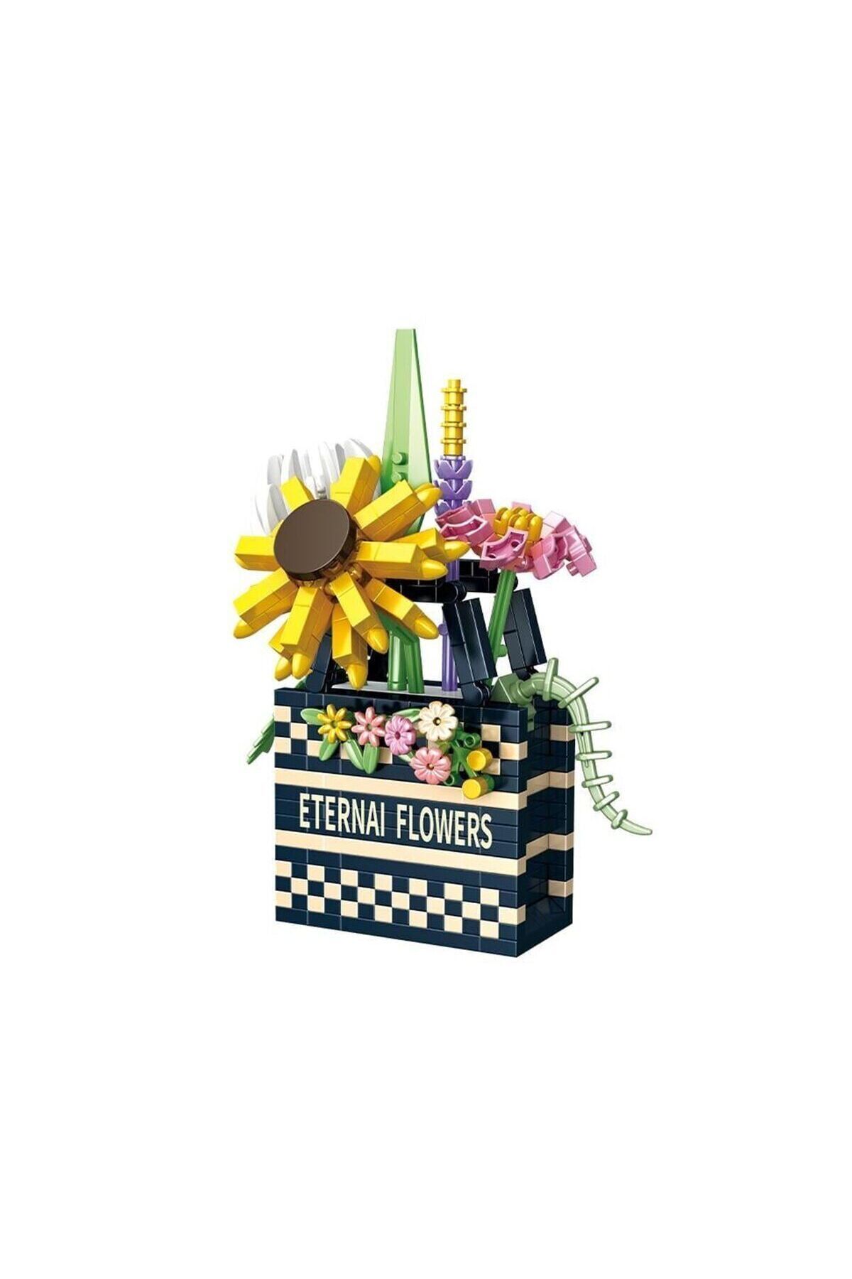 آرت P1074 پانلوس کیف گل دسته‌گل ۶۲۸ تکه اسباب‌بازی بلوکی آزمایشگاه