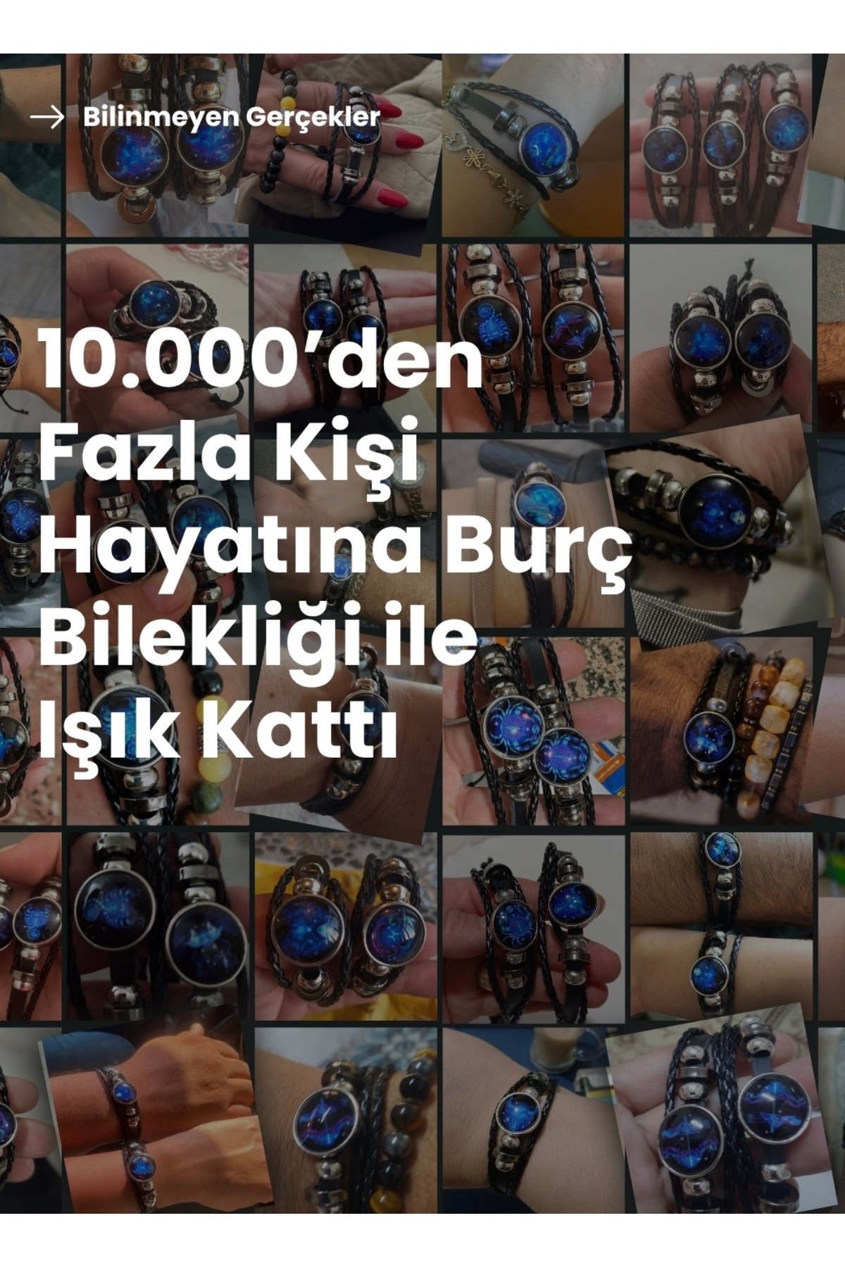 wellife pro YENGEÇ Ruh Bilekliği El Yapımı Ayarlı On İki Burç Deri Bileklik Kadınlar ve Erkekler için manifest görsel 7