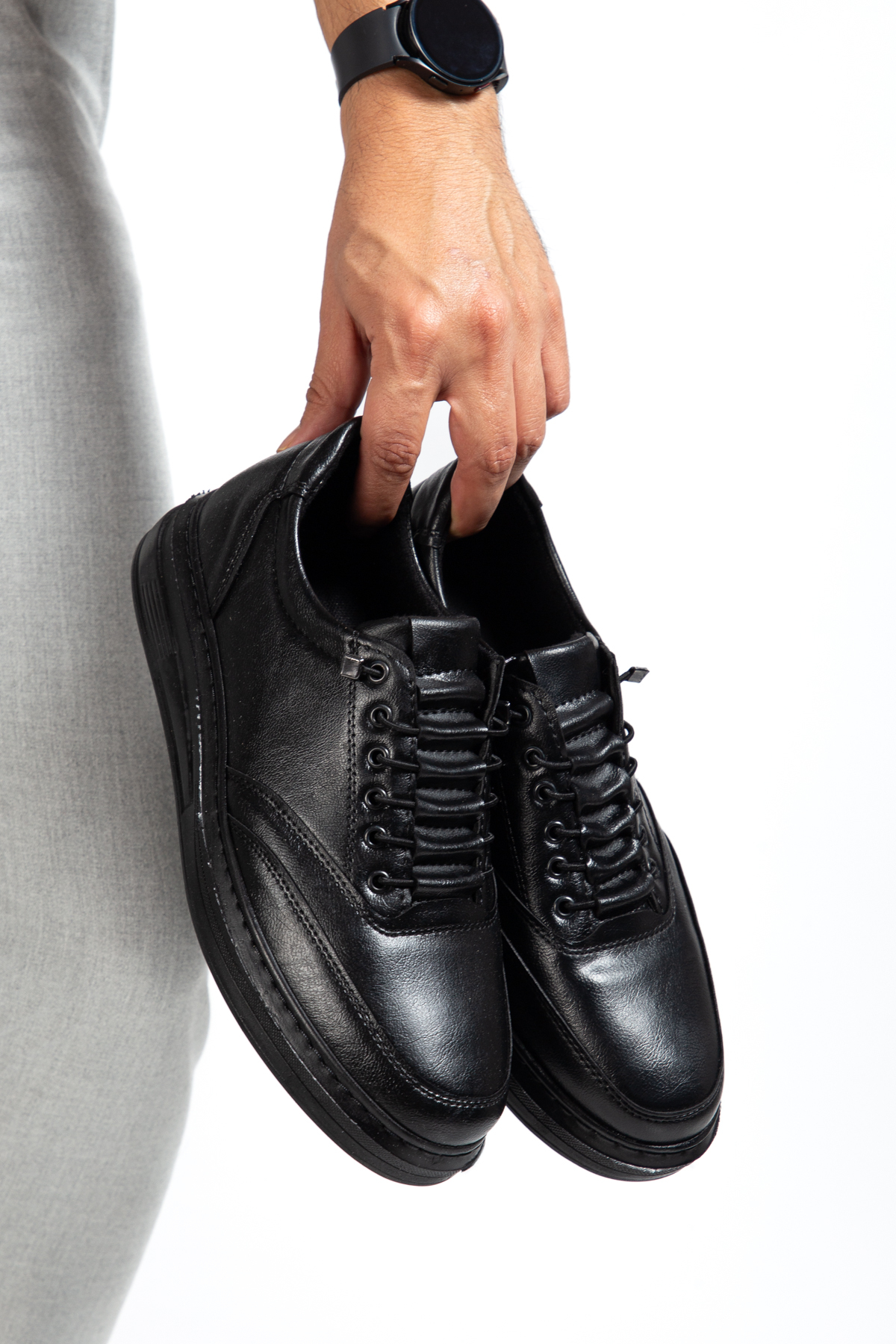 TAREVO  Erkek Spor Ayakkabı - Rahat ve Şık Günlük Kullanım, Hafif, Kaliteli Suni Deri - Görsel 4