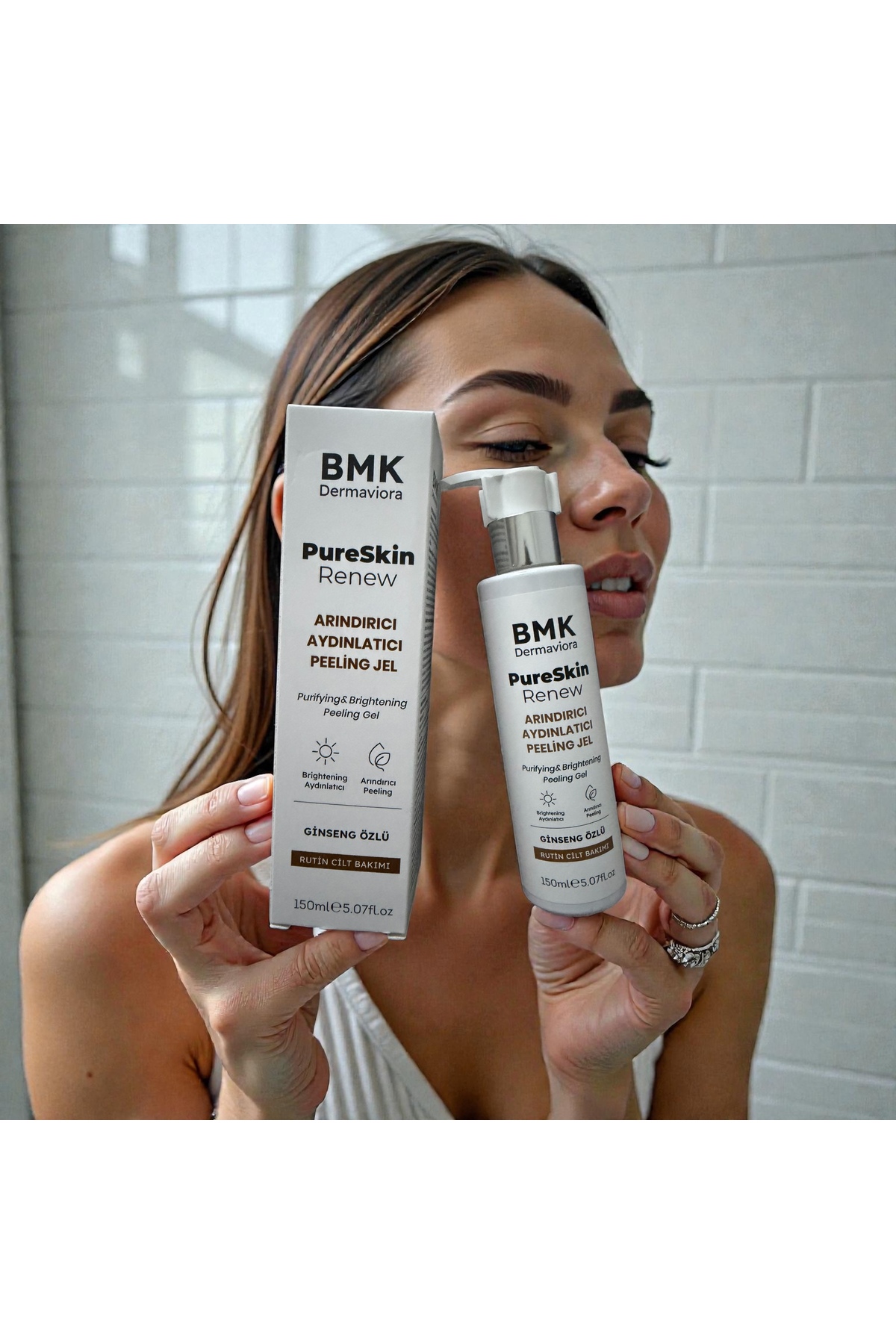 BMK Dermaviora Cilt Yenileyici Peeling 150 ml (Ginseng Özlü) — BMK-PSR150 — تصویر 3 از 4