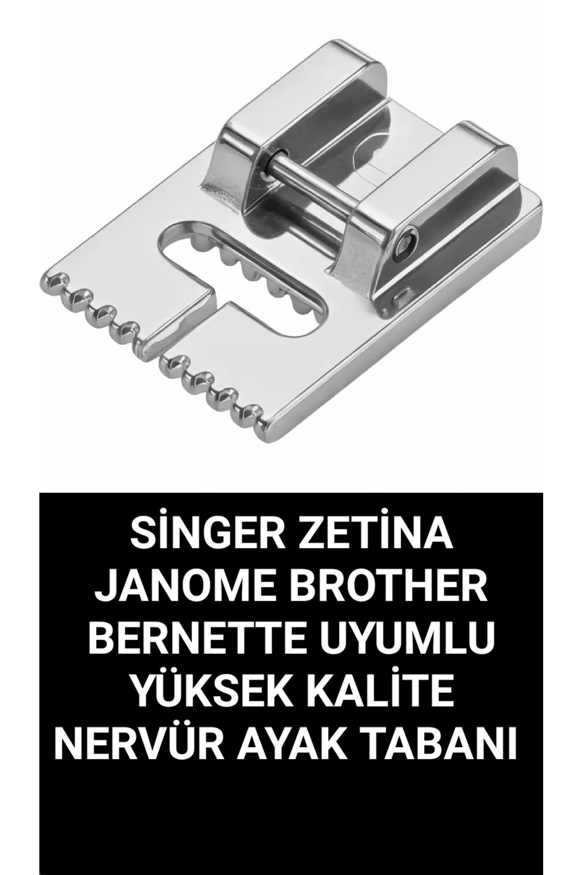 シナパネルA2　10枚セット Swart Zetina singer Janome Brother nervür ayak tabanı ve çift iğne