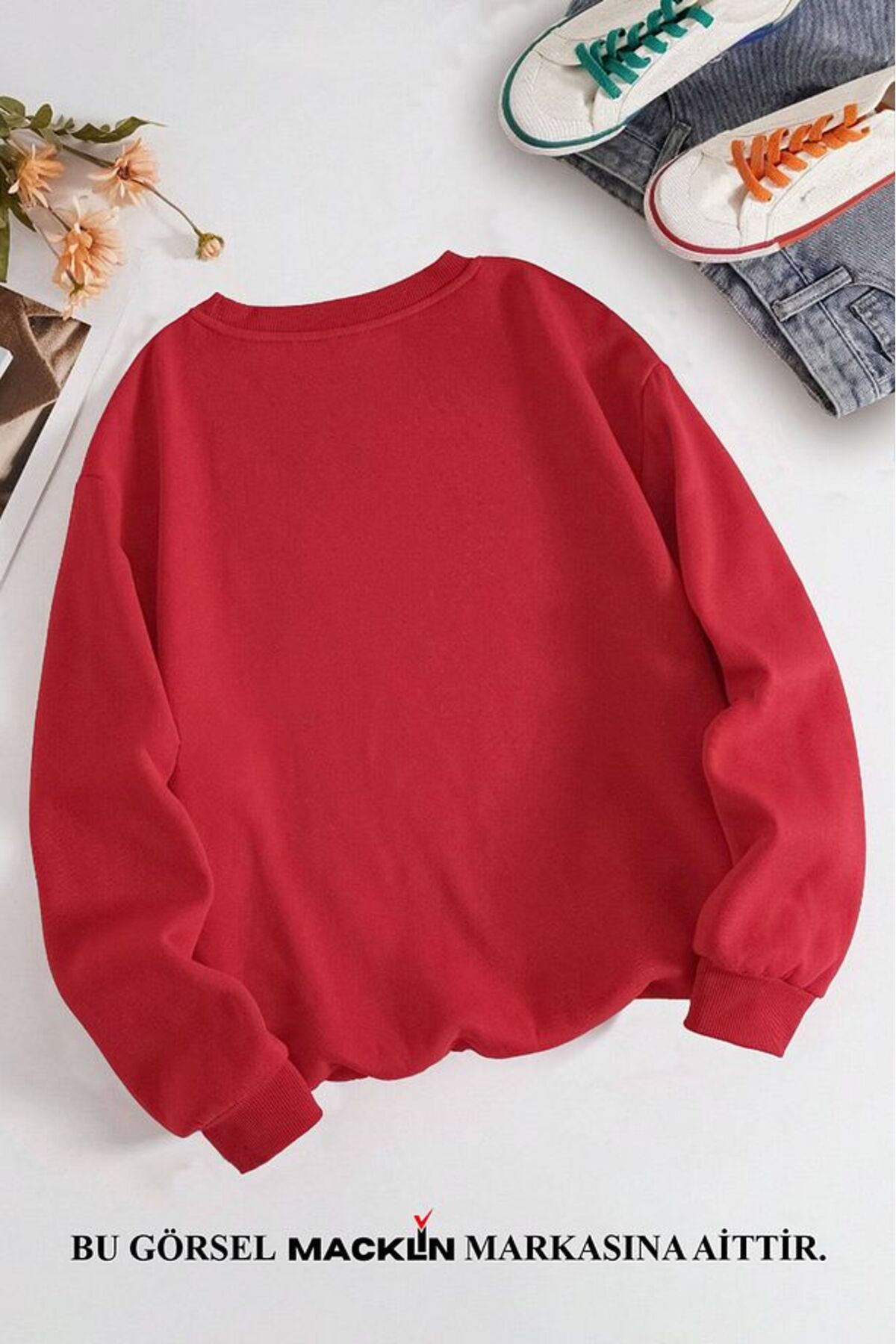 Sevgili Çift Kombin Hello Kitty Örümcek Adam Göğüs Baskılı Bisiklet Yaka Sweatshirt 2li Set Takım — مشکی 35090000309 — تصویر 3 از 3