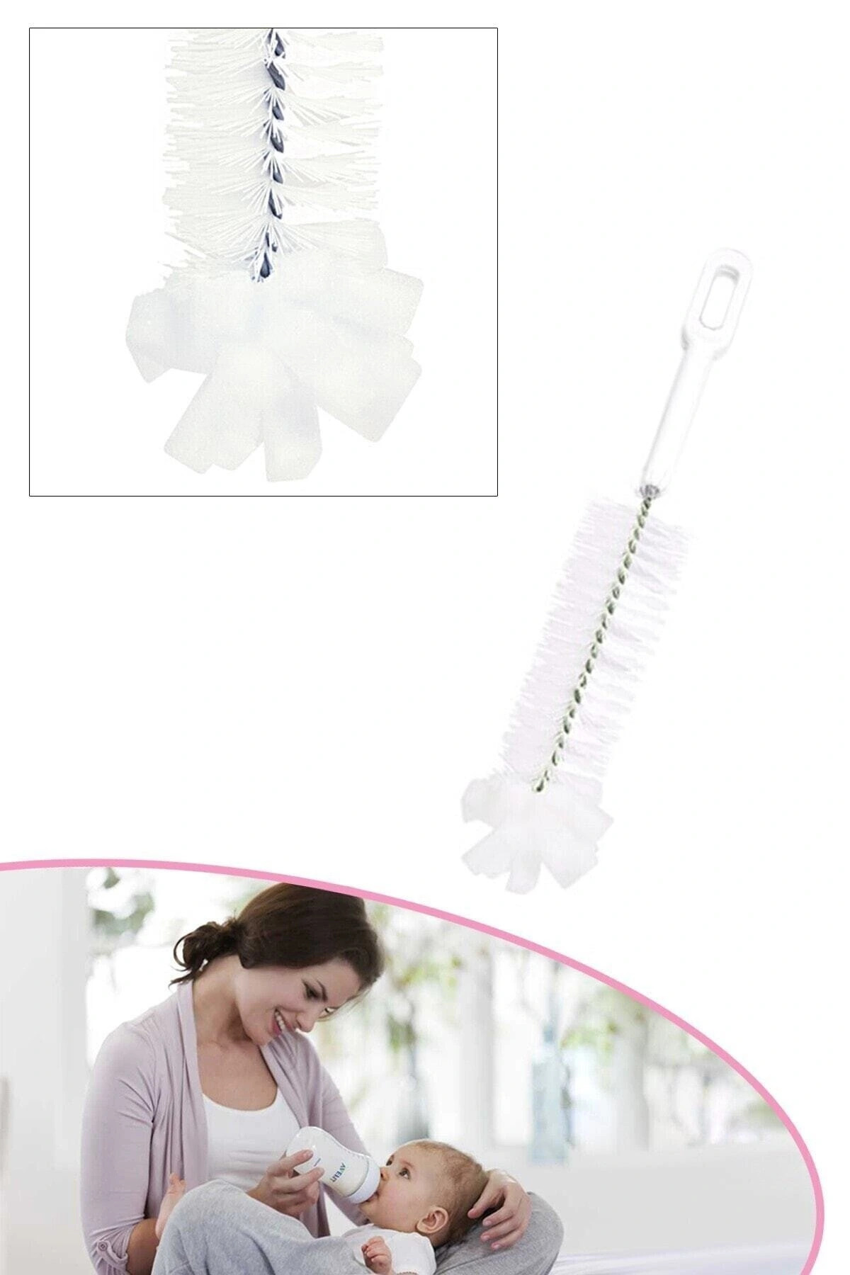 NARUE Şişe &amp; Biberon Temizleme Fırçası