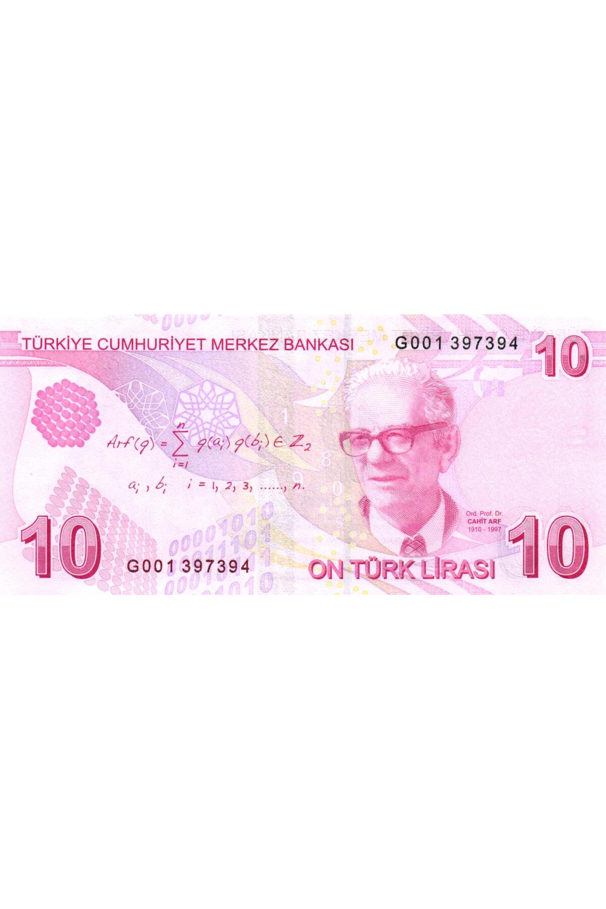 emir koleksiyon coin & paper collection Türkiye 9.Emisyon 10 Lira G001  Değerli İlk Prefix Yerli Kağıt Para Çil ( UNC ) Koleksiyon Para - Fiyatı,  Yorumları