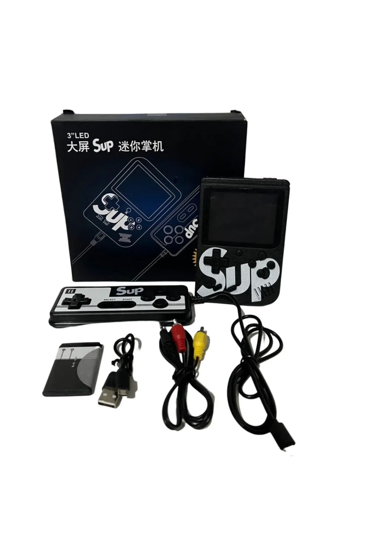 سوپ ۳LED آرکید صفحه نمایش بزرگ کوچک مینی PSP ۴۰۰ بازی آرکید (۵۲۵۸)