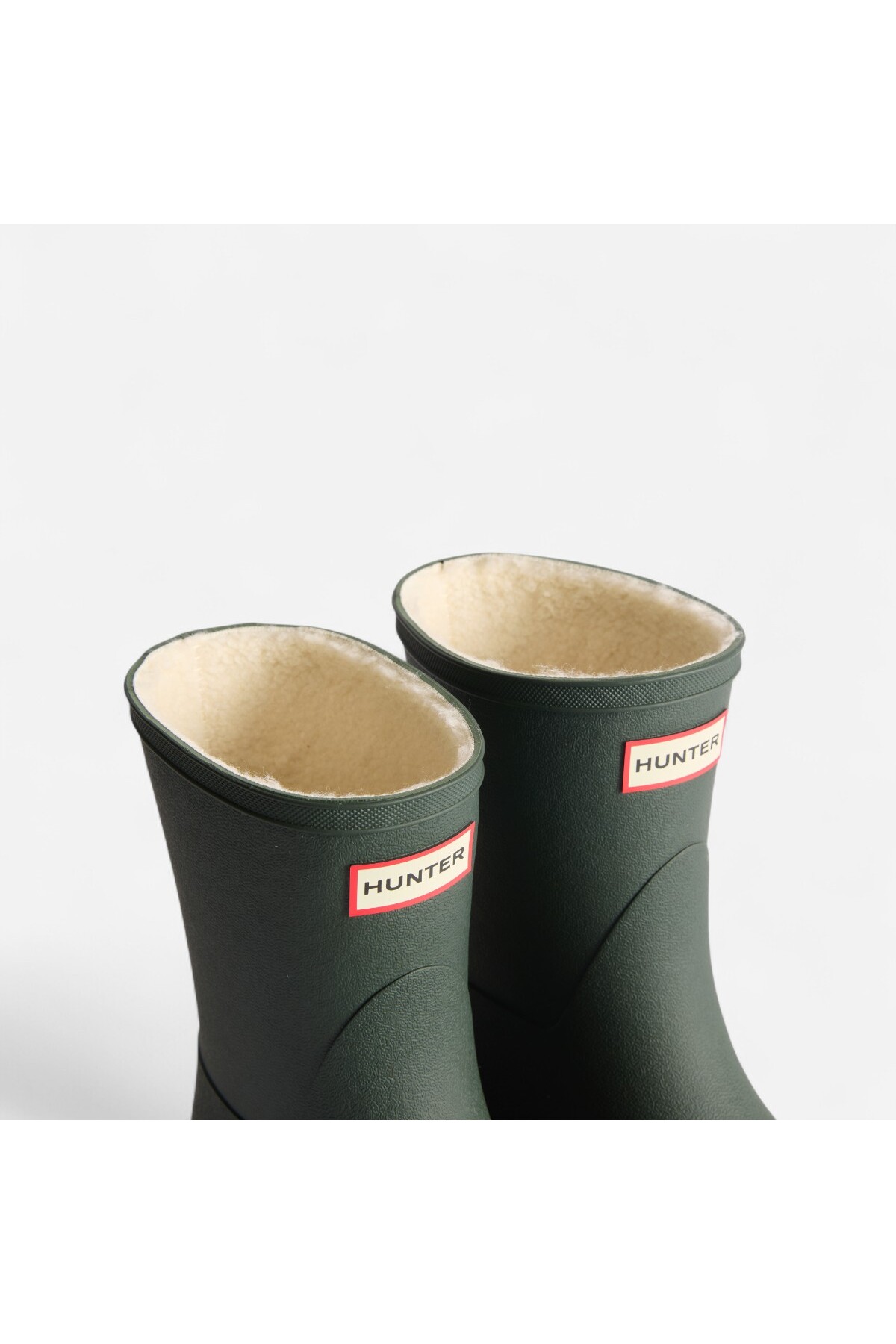 Hunter  UNISEX DOWNPOUR SHORT INSULATED BOOT Haki Kısa Bot HFRU0002252-DOV - Görsel 5