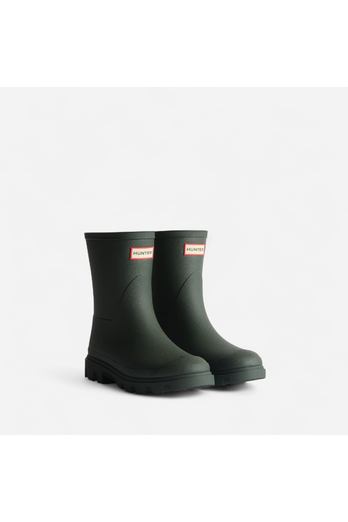 Hunter  UNISEX DOWNPOUR SHORT INSULATED BOOT Haki Kısa Bot HFRU0002252-DOV - Görsel 2