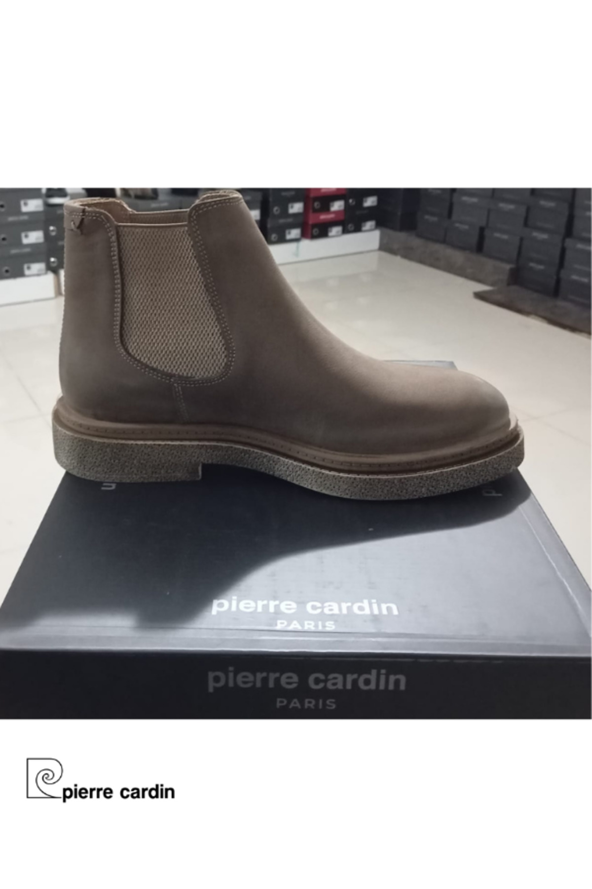چکمه مردانه راسته | پیر کاردین Pierre Cardin 1472502-vzyn - تصویر 2