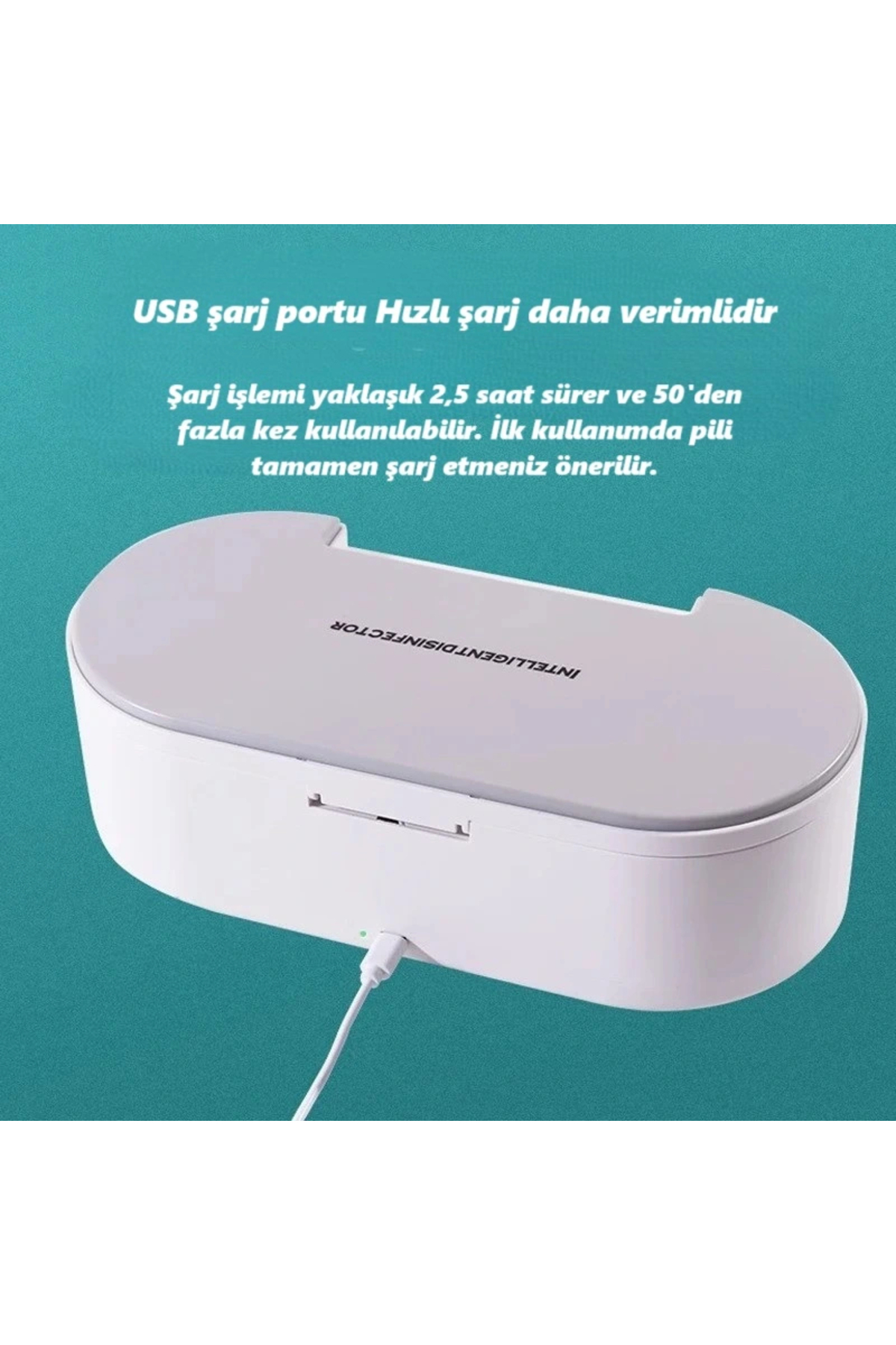 DailyTech Akıllı UV Dezenfeksiyon Kutusu Telefon Aksesuar Maske Takı Sterilizasyon Cihazı fotoğrafı 6 (önizleme)