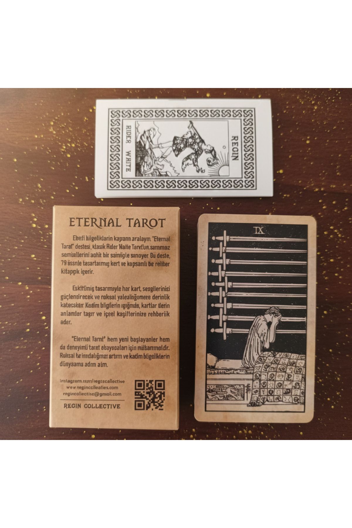 Tanem Mall Eternal Tarot 78 Kart Tarot Destesi - Özel Tasarım 3