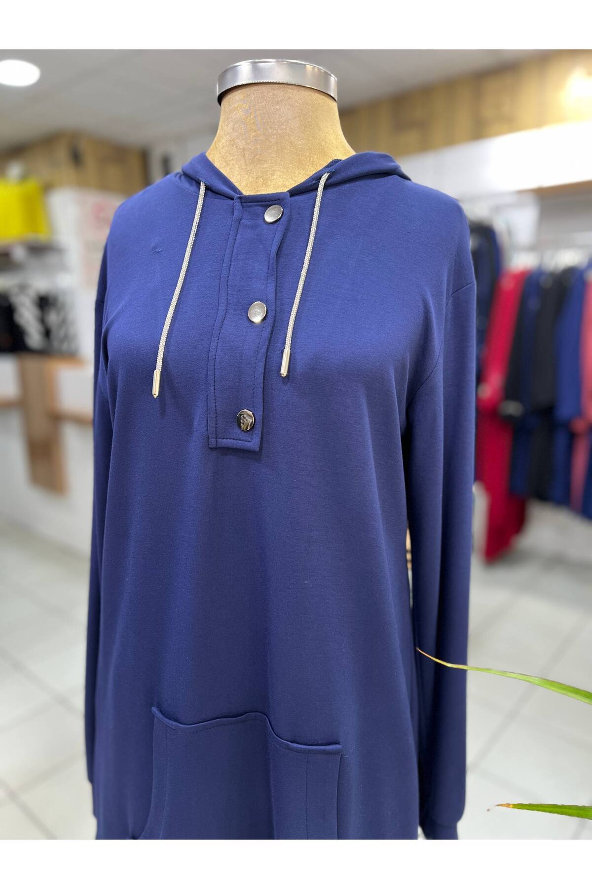 Janset Çıt Çıt Detaylı Eşofman Takımı