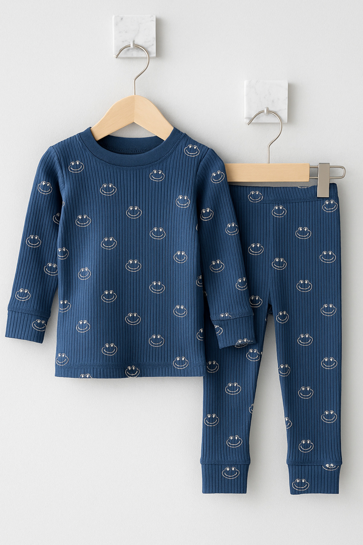 Shoebuo %100 Pamuk Desenli Erkek Çocuk Pijama Takımı fotoğrafı 2 (önizleme)