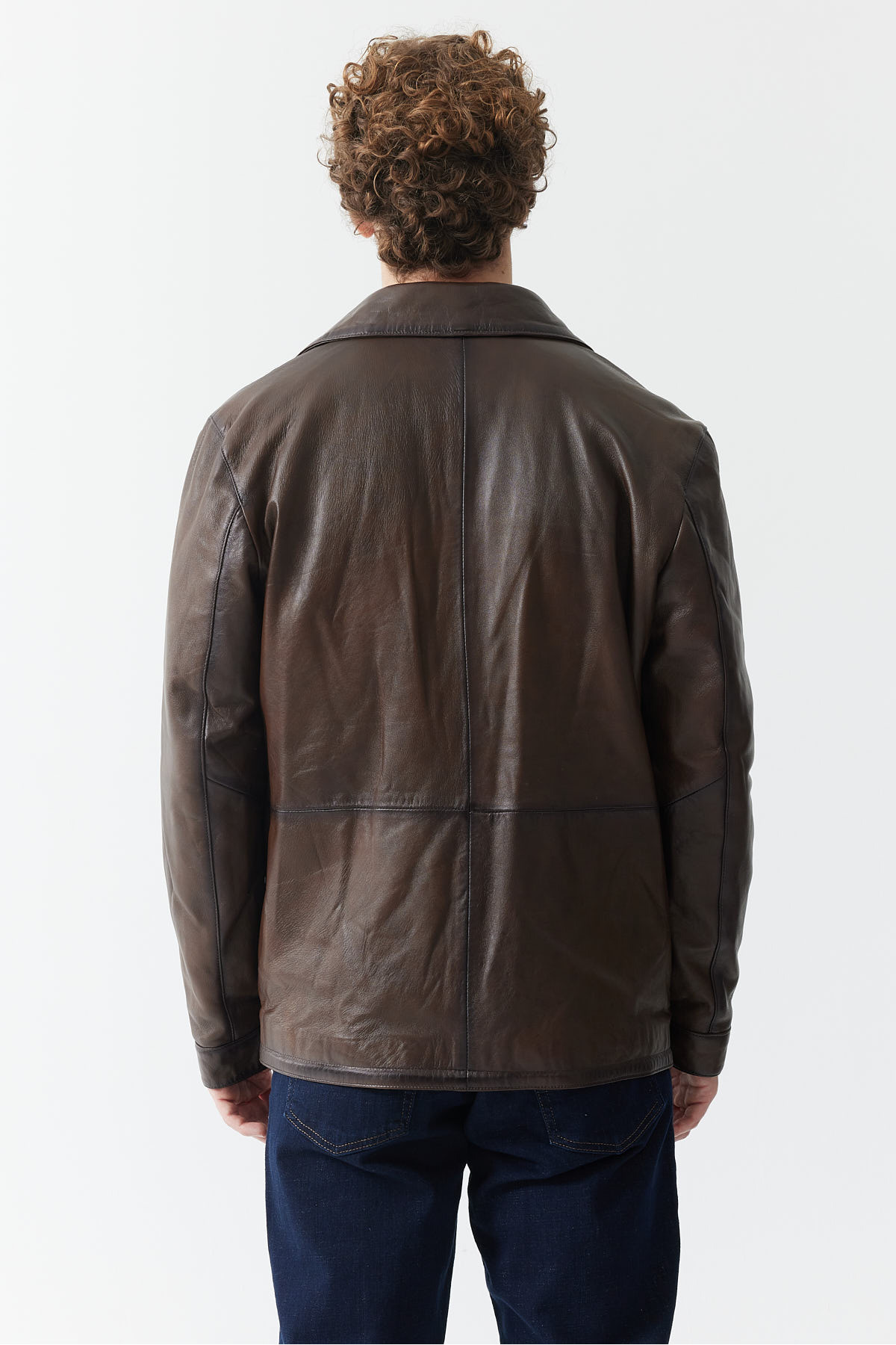 PAULMARK  Erkek Deri Mont - Görsel 6