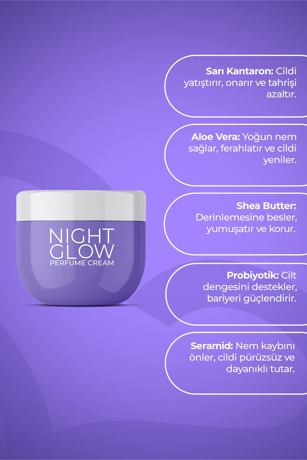 Parfümlü Krem - Night Glow 25 ml — SBCR-02 — تصویر 4 از 5