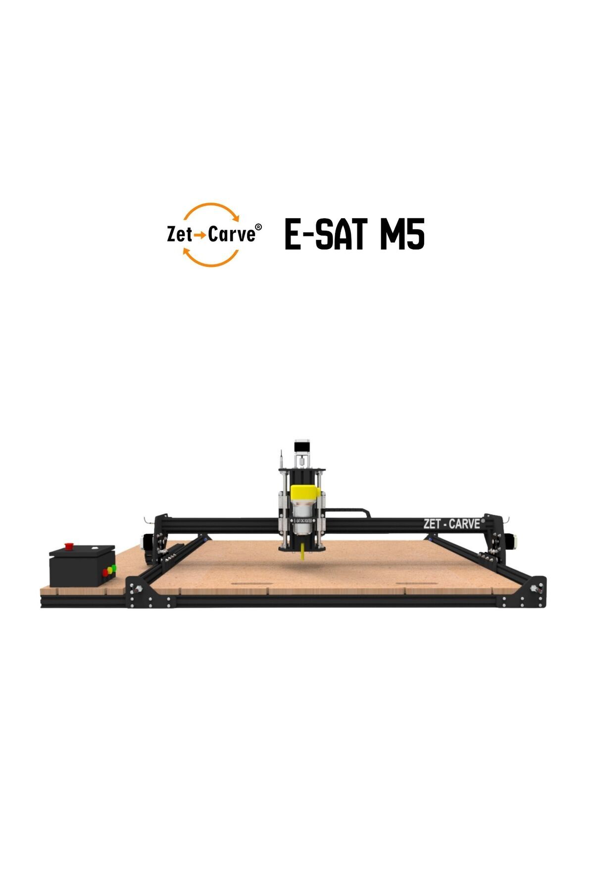 zetcarve E-SAT M5 Cnc Router (60x60 cm) - Fiyatı, Yorumları
