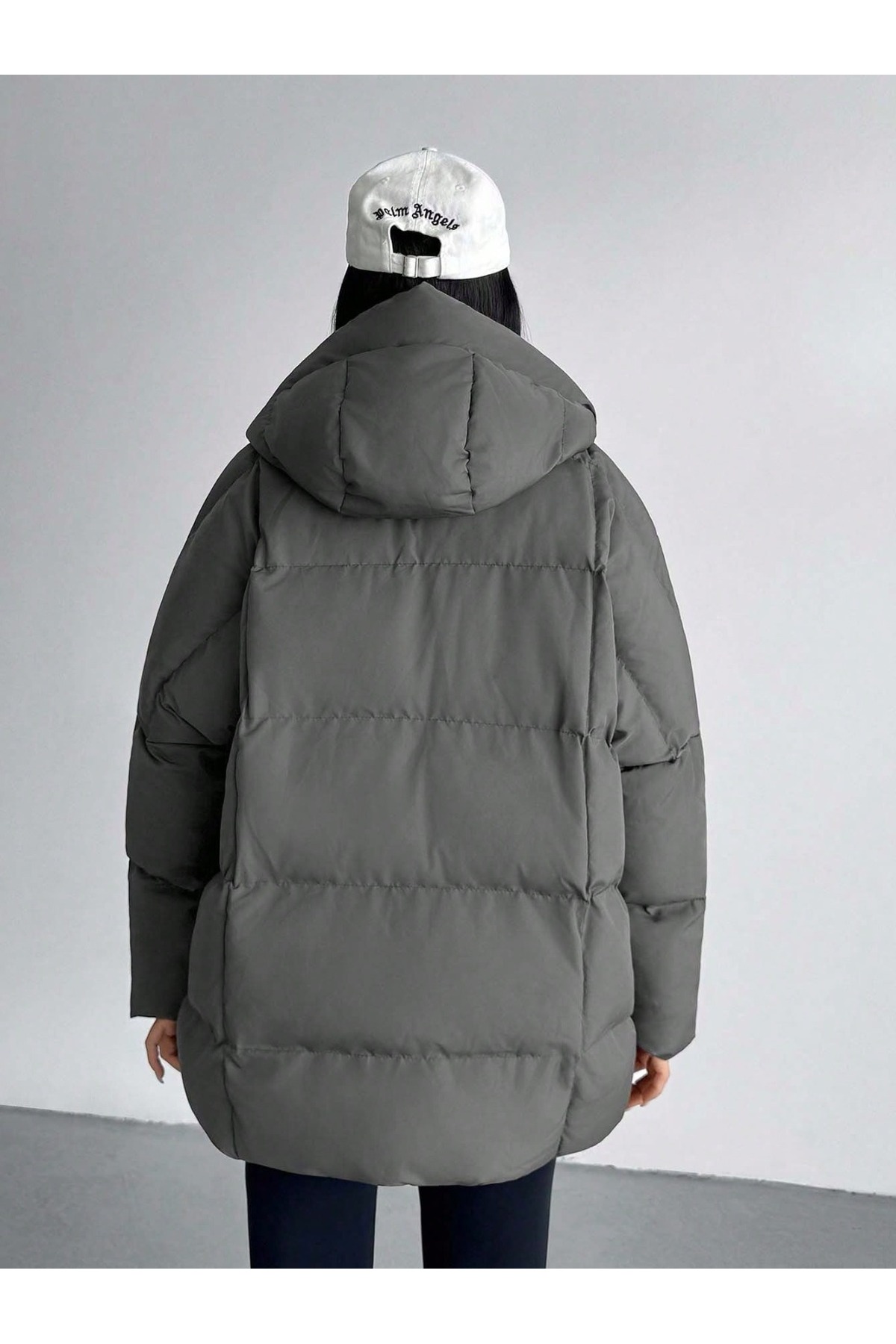 MOONHİLL WOMENS FASHİON Şişme Mont görsel 2