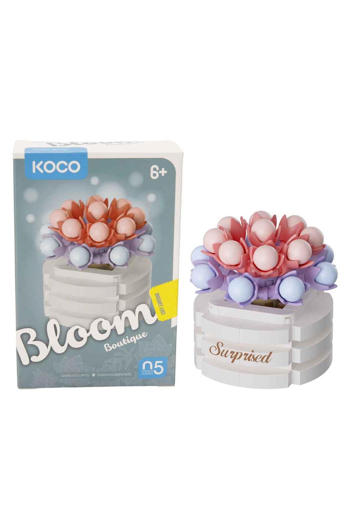 مجموعه ساختنی لگو گلآرایی کوبالت بلوم – مجموعه سهبعدی مدلهای گیاهان گوشتی و گل (۱ عدد)