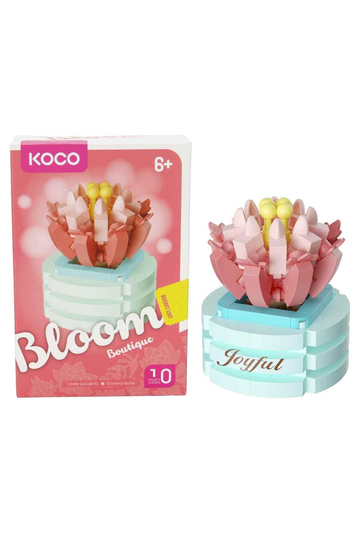 مجموعه ساختنی لگو گلآرایی کوبالت بلوم – مجموعه سهبعدی مدلهای گیاهان گوشتی و گل (۱ عدد)