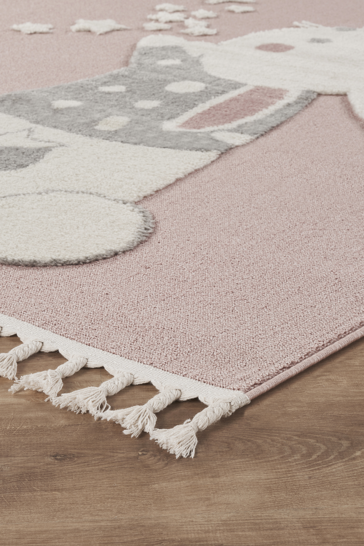 ESSENSE HOME & LİVİNG TİNKY Yumuşak Bukleli Yumuşak Peluş Post Shaggy Krem Çocuk Odası Oturma Odası Salon Mutfak Halısı fotoğrafı 5 (önizleme)