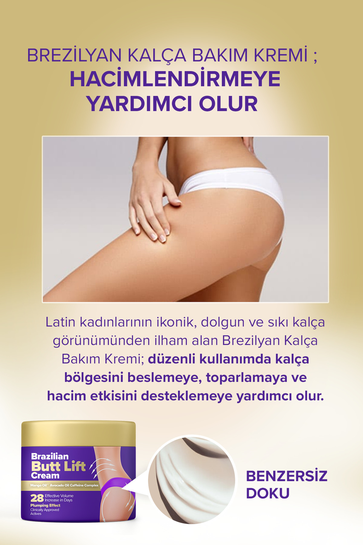 Buttlift Kalça Bacak Basen Bakım Kremi — kalcabakimkremi — تصویر 2 از 5