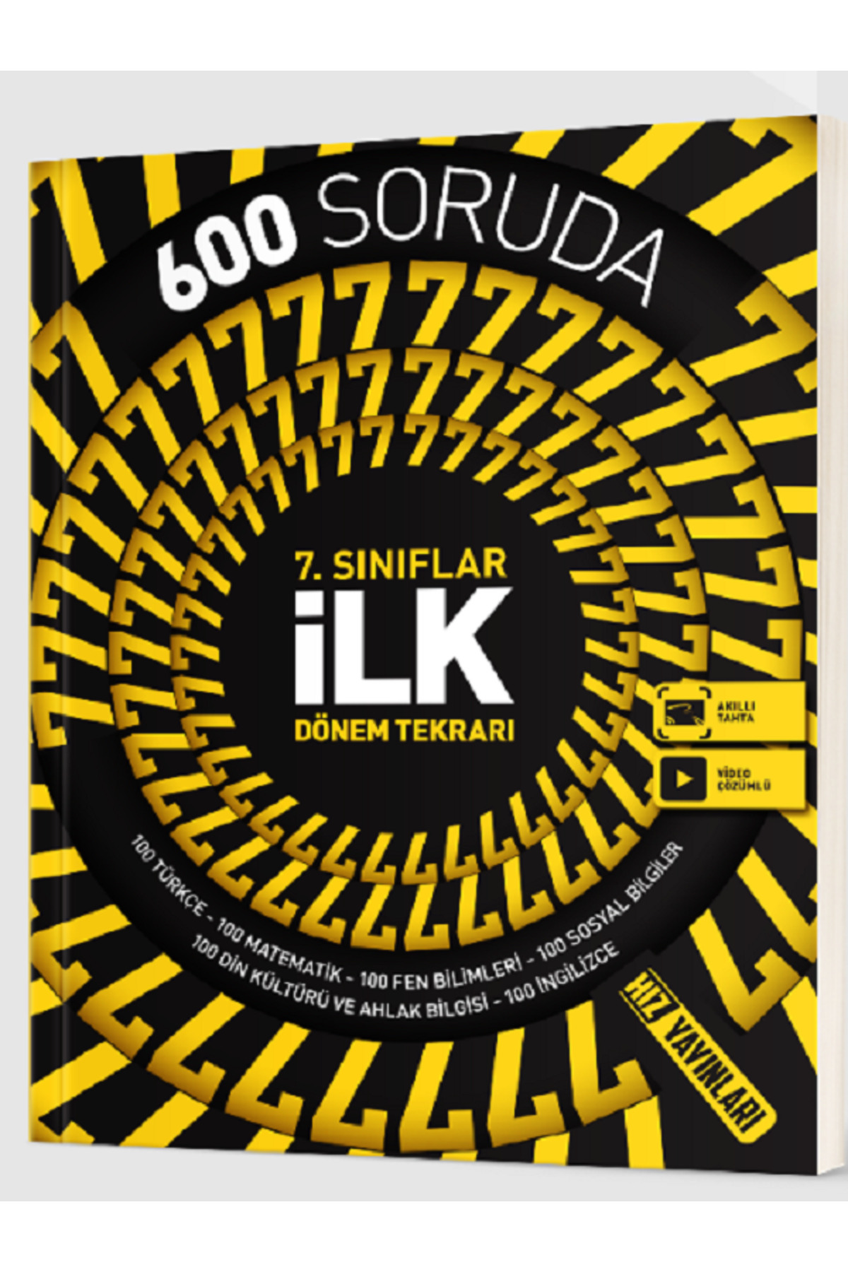 Efsane Yayınları 7.Sınıf Hız Yayınları 600 Soruda İLK Dönem