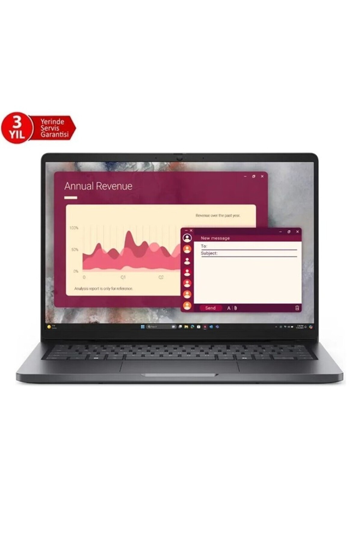 BulutRetail DELL NB PRO 14 ULTRA5 235U 16GB 512SSD WIN11PRO BTO113_PC14250_W