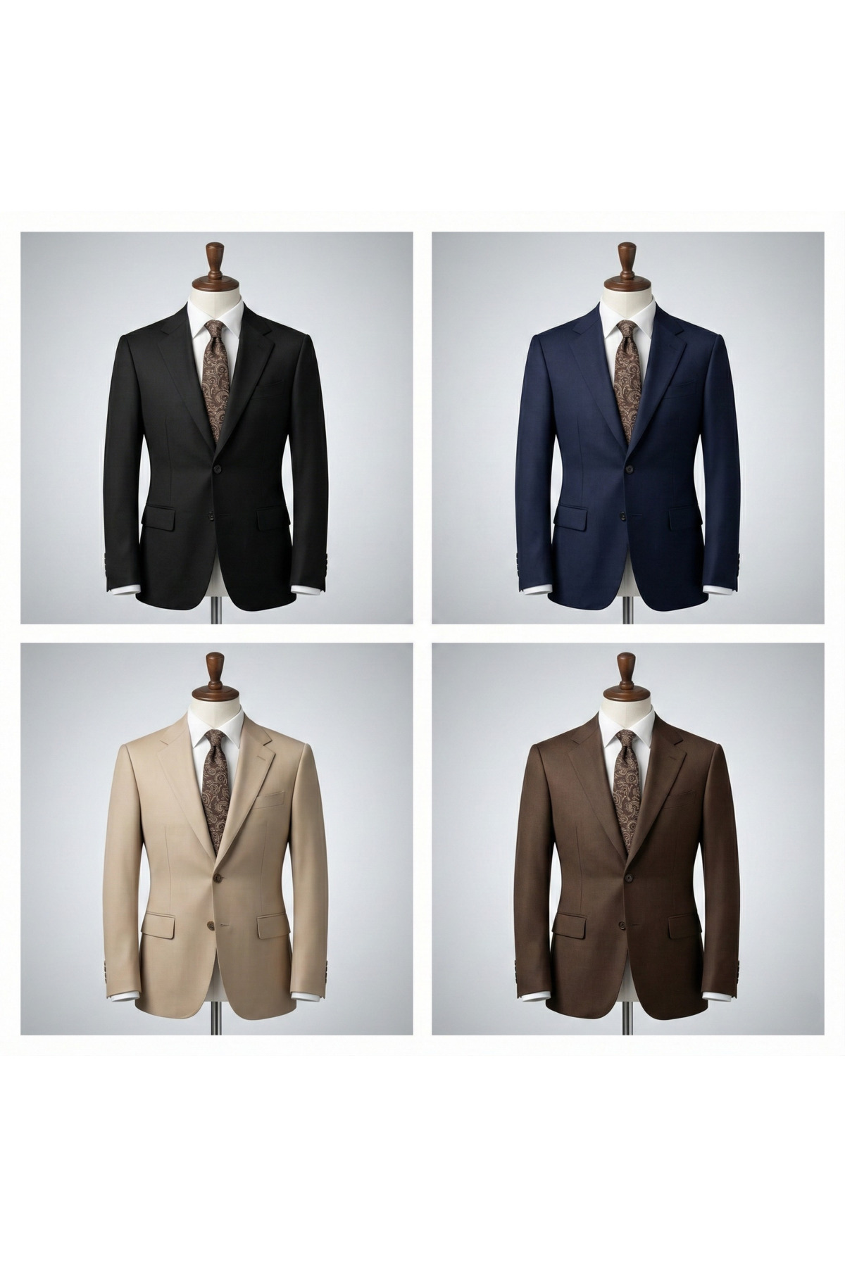 Elegante Cravatte  Şal Desen Dokuma Kutulu Kravat Ve Cep Mendili - Görsel 3