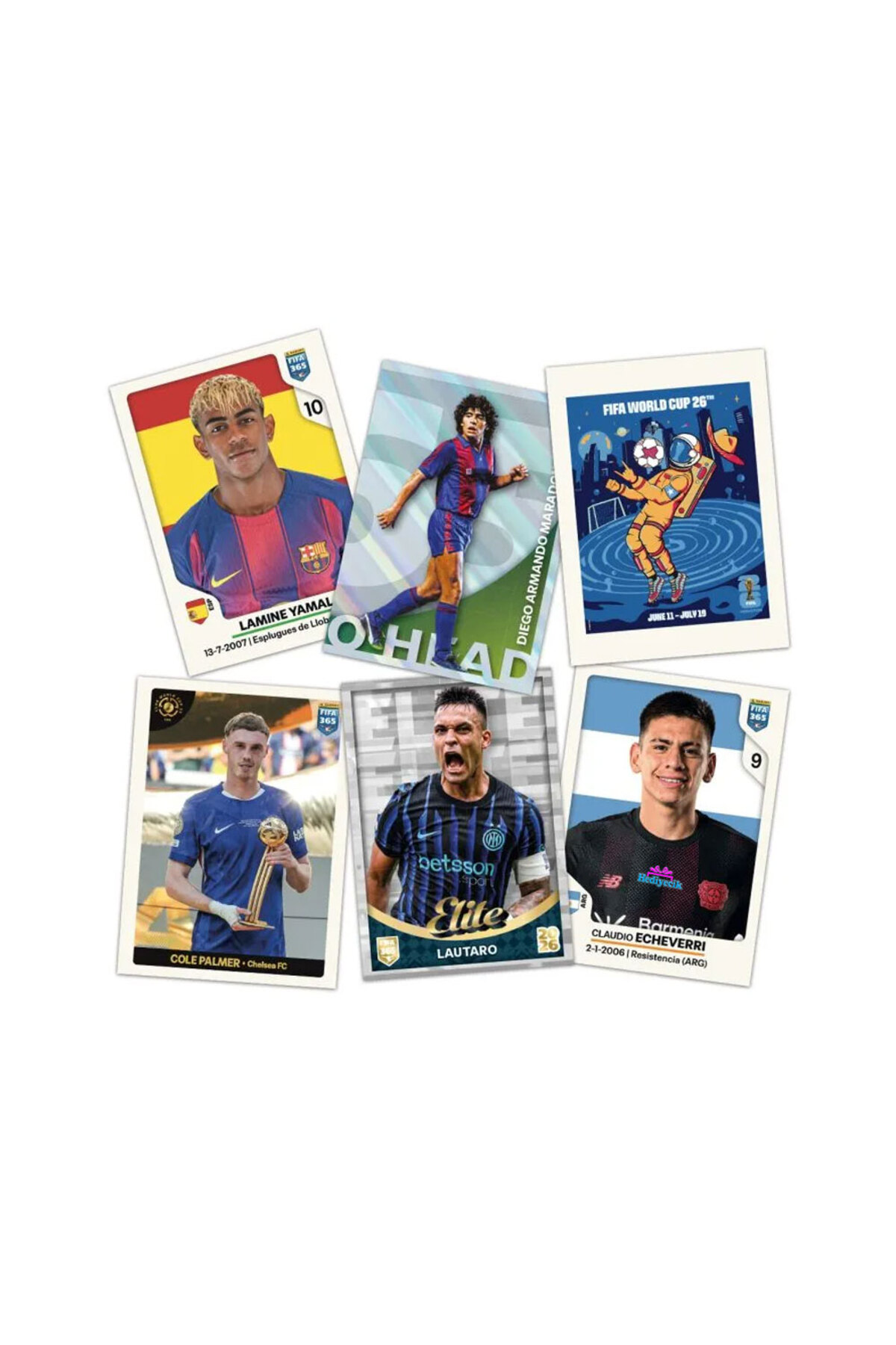 hediyecik Panini Fifa 365 - 2026 Sticker Çıkartma Albümü Seti + 5 Paket (25 Sticker) fotoğrafı 2 (önizleme)