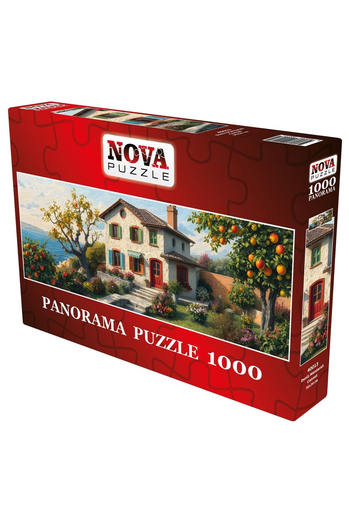 Nova Puzzle 1000 Parça Deniz Manzaralı Cennet Panorama Puzzle