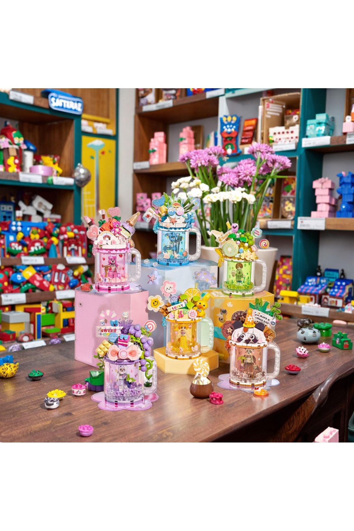 مجموعه کوپا: دختر با اردک خوش‌شانس | ۲۳۶ تکه میکروبلاک | ۶ سال به بالا | مدل جام