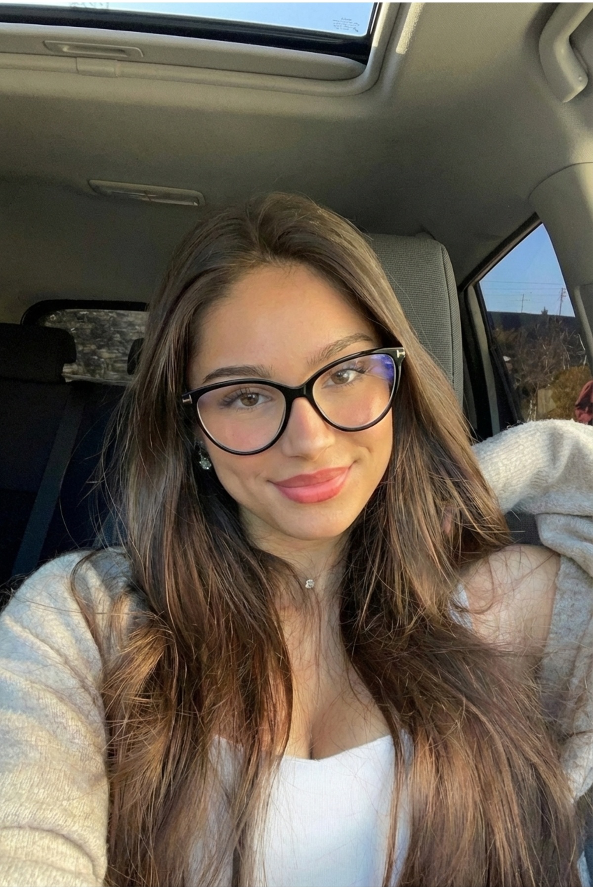 GlimmerGroove UV400 Cat Eye Mavi Işık Korumalı Optik Uyumlu Blue Block Bilgisayar Ekran Gözlüğü