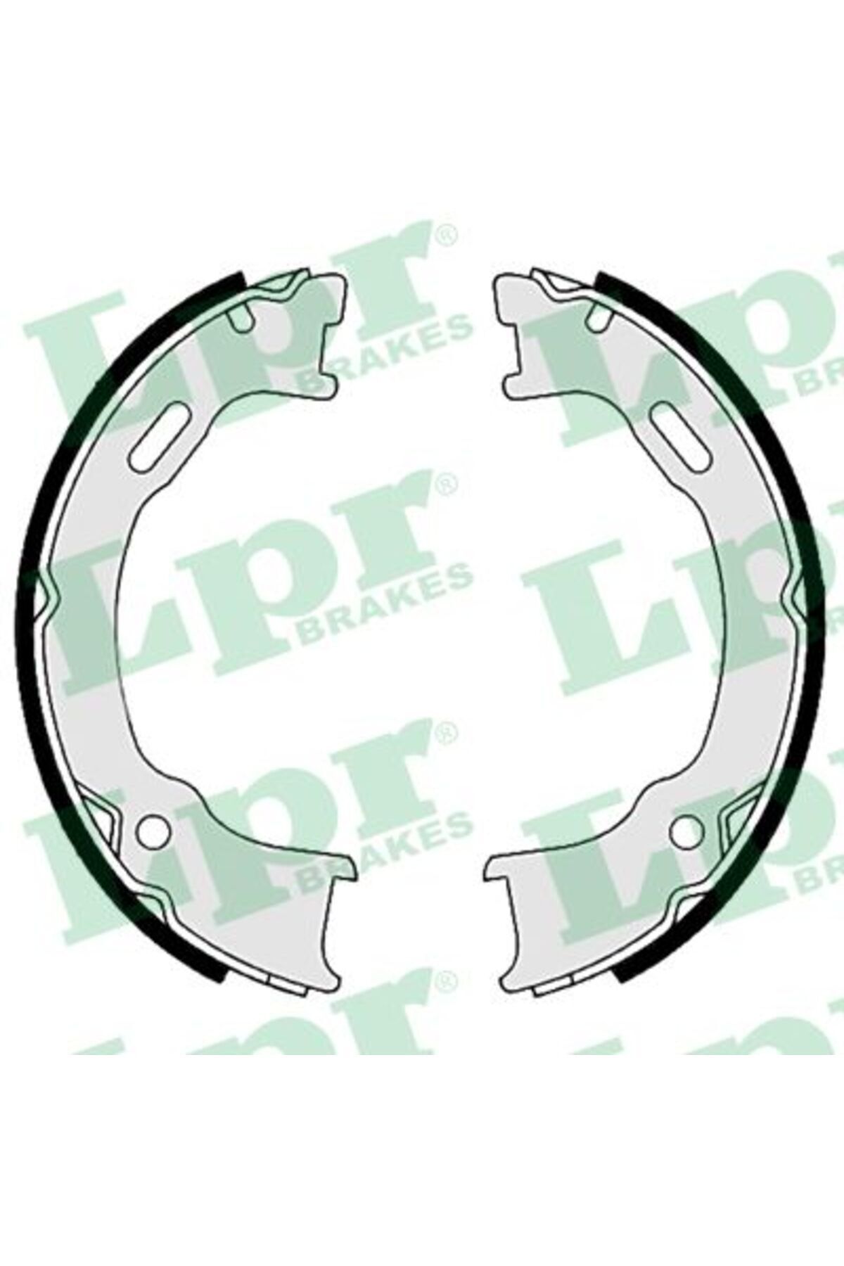 LPR FREN BALATASI ARKA KAMPANA 2.4-2.5-3.7 GRAND CHEROKEE/JEEP/WRANGLER/CHRYSLER 02> FREN BALATA