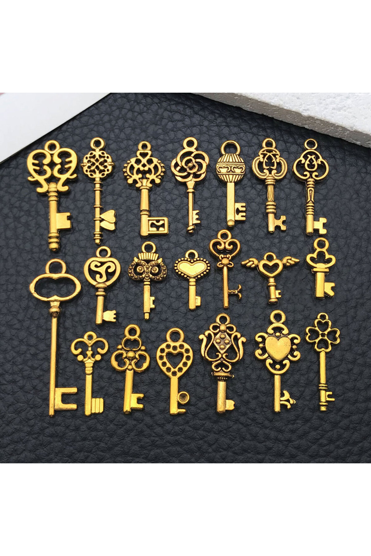 Choice SN923-20pcs 20/100pcs Mini Key Series (Includes Antique Gold ...