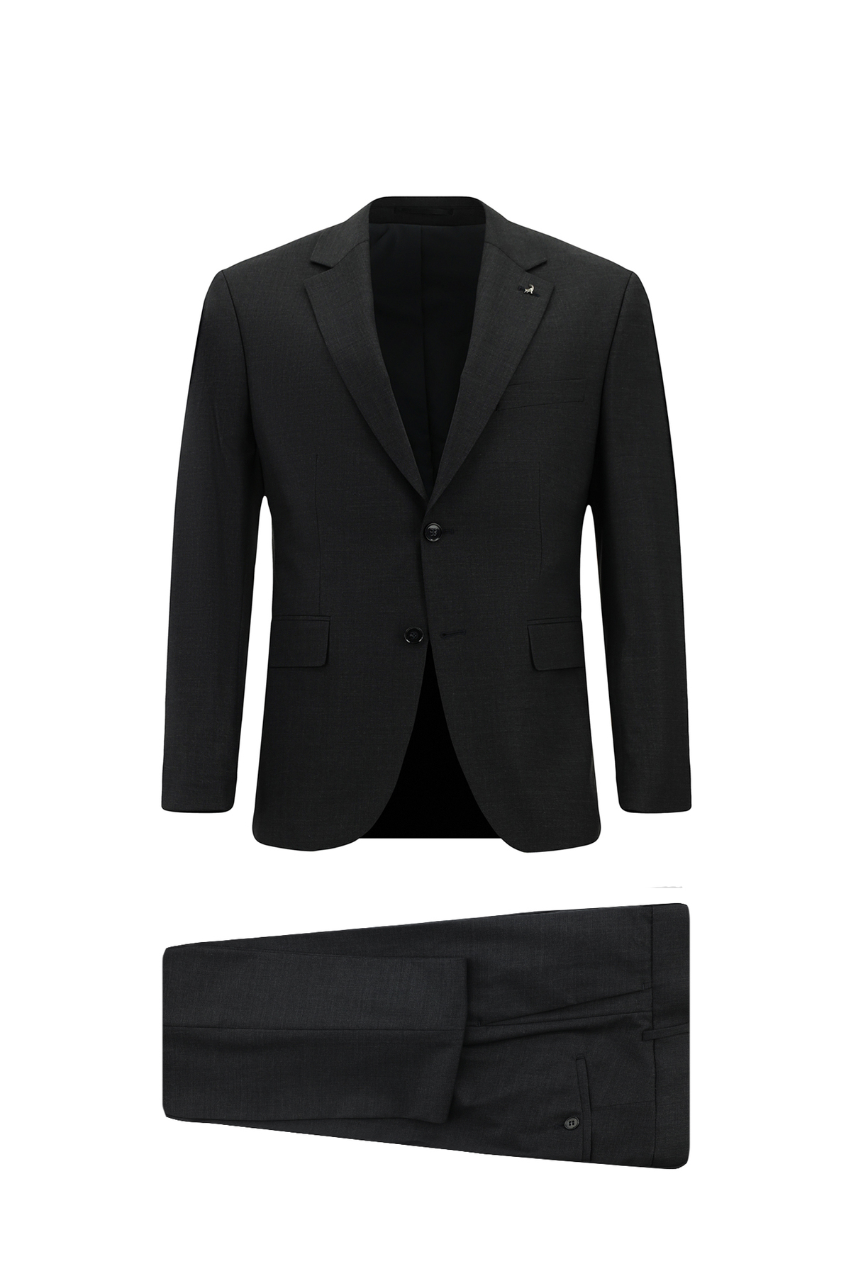 کیگیلی کت و شلوار پشمی کلاسیک، مدل 7 دراپ اسلیم فیت، باریک و خوش‌فرم، همراه با کیف