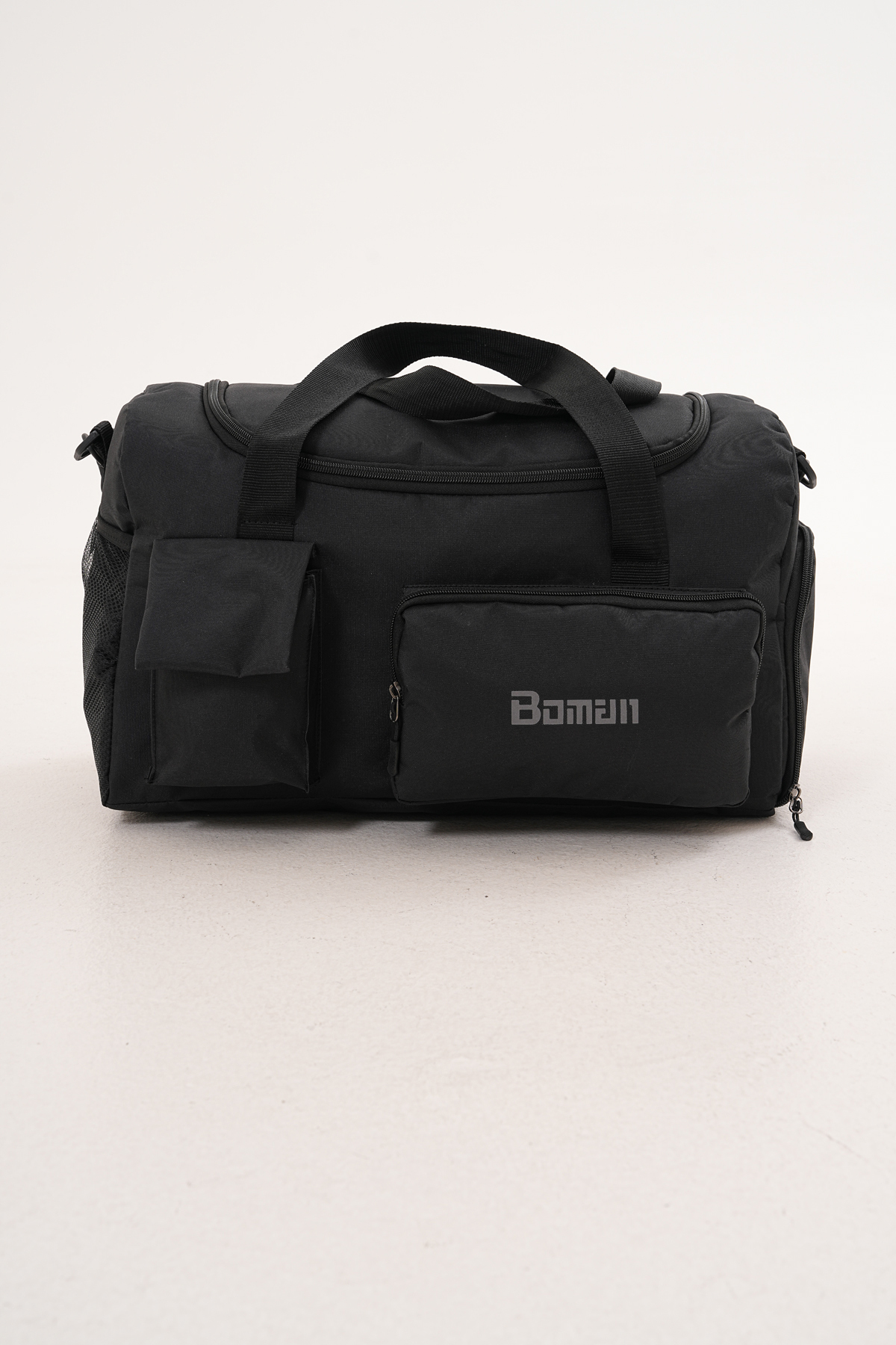 Boman  Önü Cepli Uzun Askılı Ayakkabı Bölmeli Geniş Hacimli Seyehat Fitness,Spor Çantası Kabin Boy Baskılı - Görsel 2