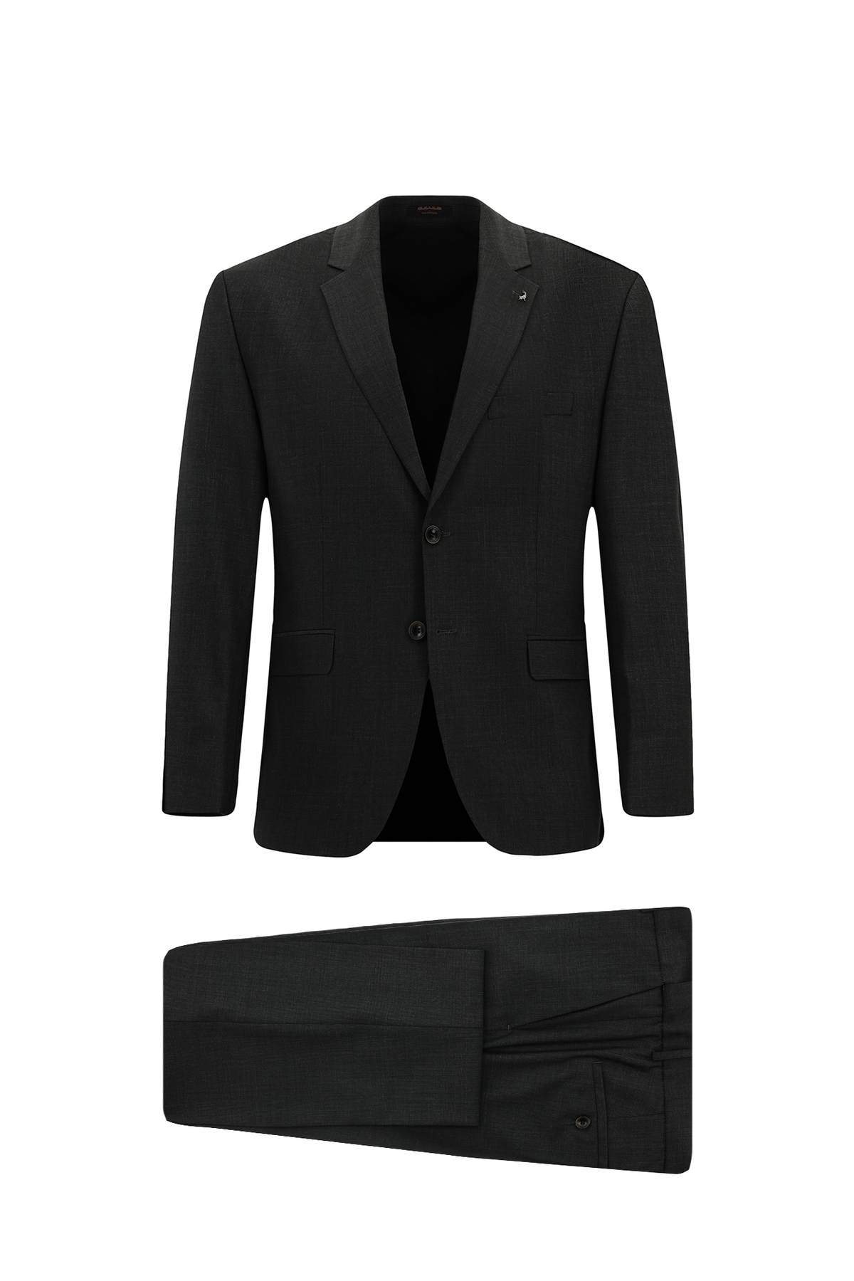 کیگیلی کت و شلوار کلاسیک پشمی یقه گرد معمولی