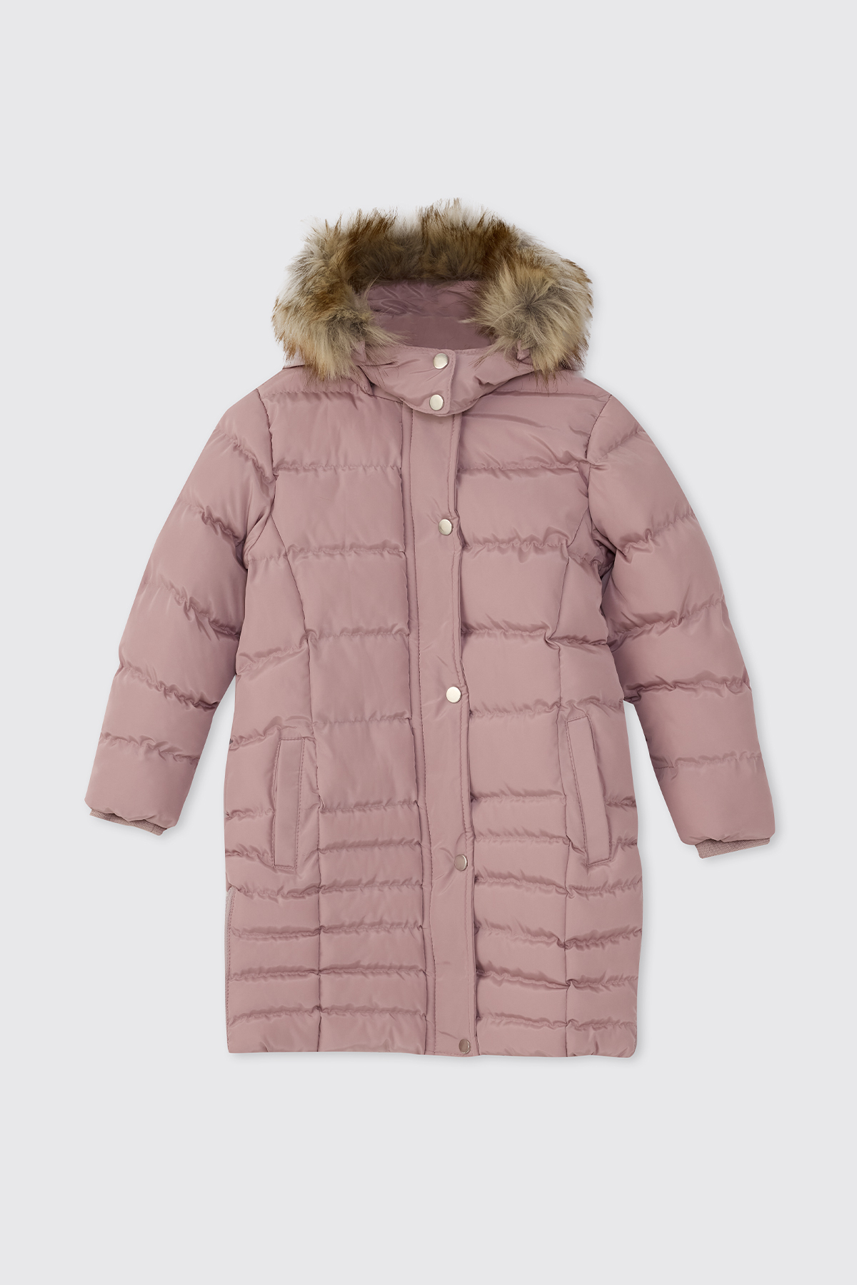 Panço Kız Çocuk Kapitone Lila Kaban fotoğrafı 3 (önizleme)