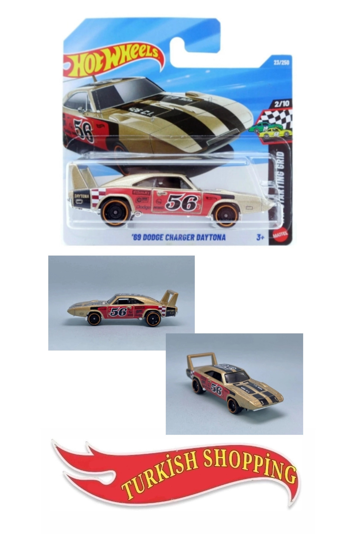 HOT WHEELS 1:64 Ölçek 2026 Case 69 Dodge Charger Daytona - Fiyatı