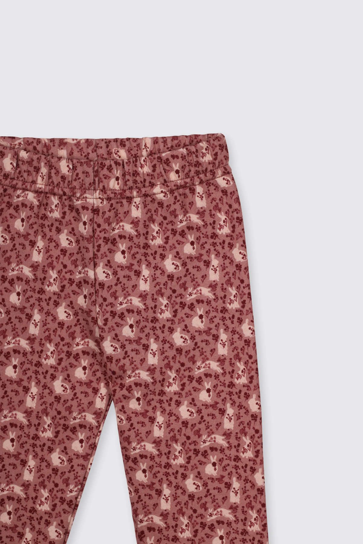 Panço Kız Bebek Desenli Gül Kurusu Tayt fotoğrafı 3 (önizleme)