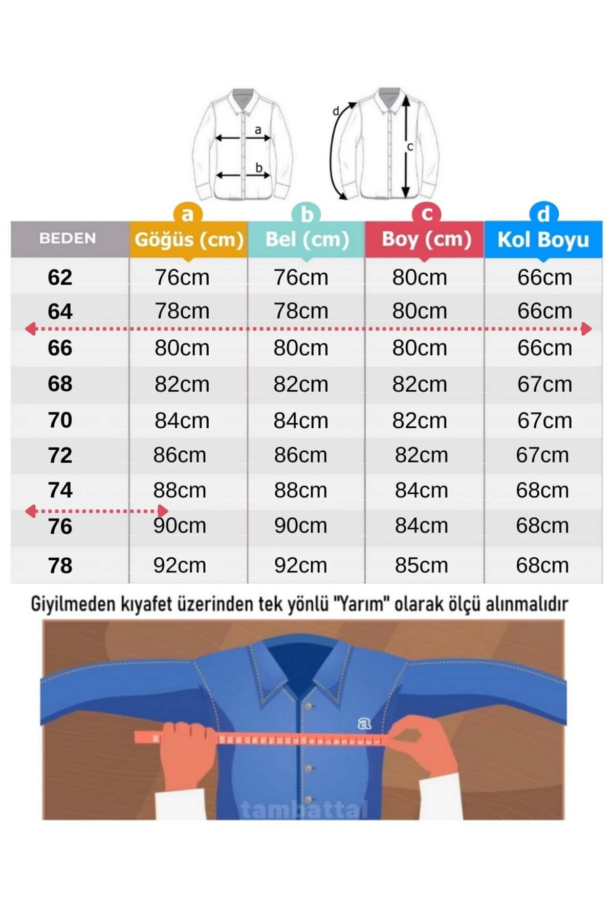 tambattal Büyük Beden Kürklü Kot Mont Venus Blue (Geniş Rahat Kalıp) görsel 7