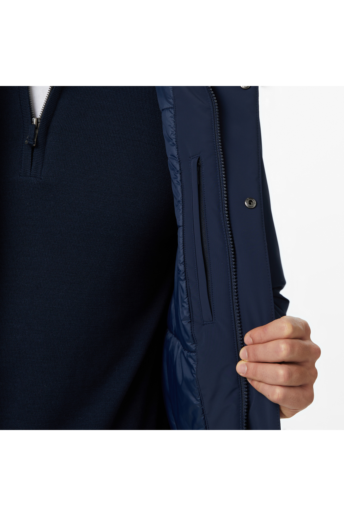 Nautica Erkek Lacivert Regular Fit Mont görsel 6